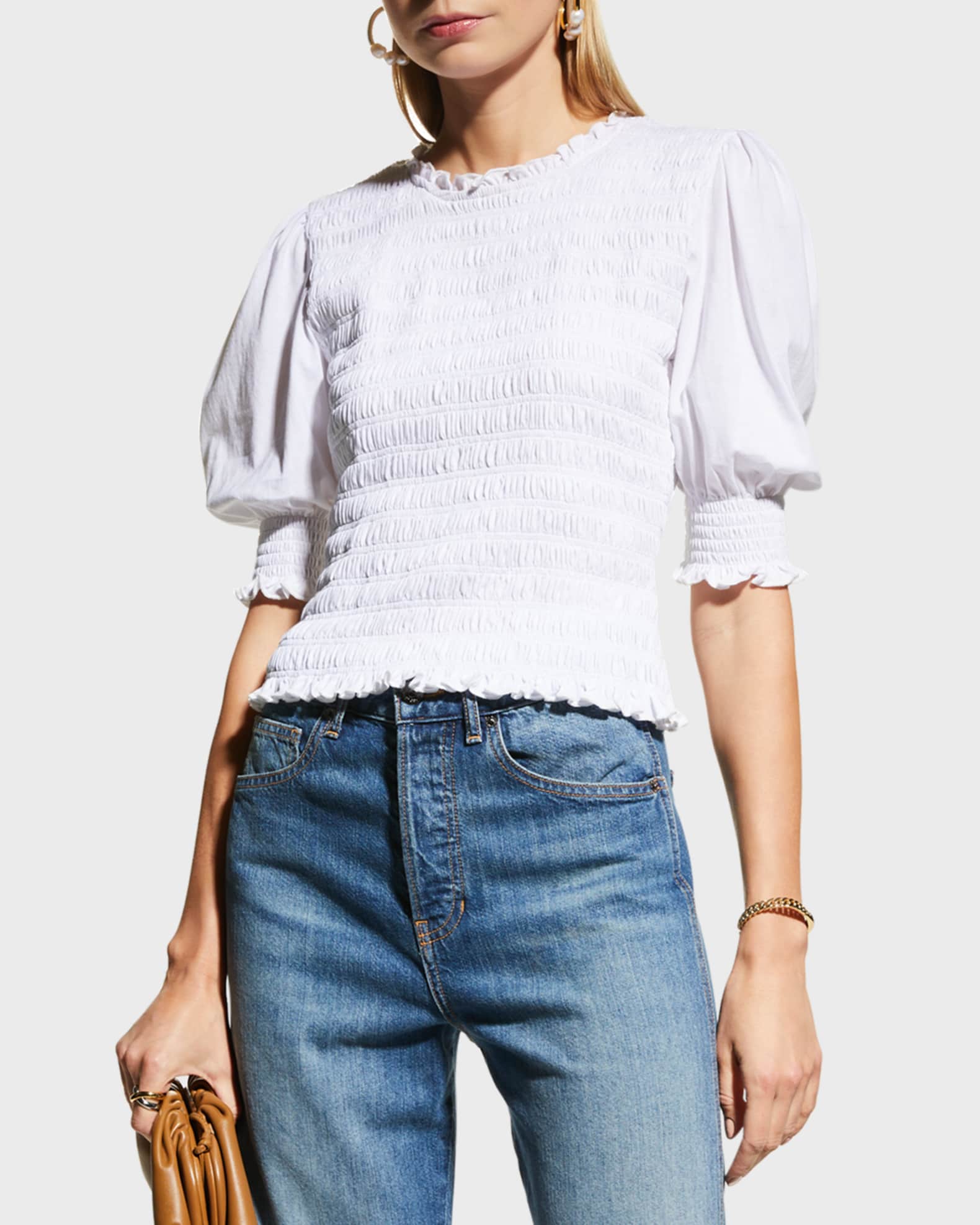 Langston Smocked Top 1