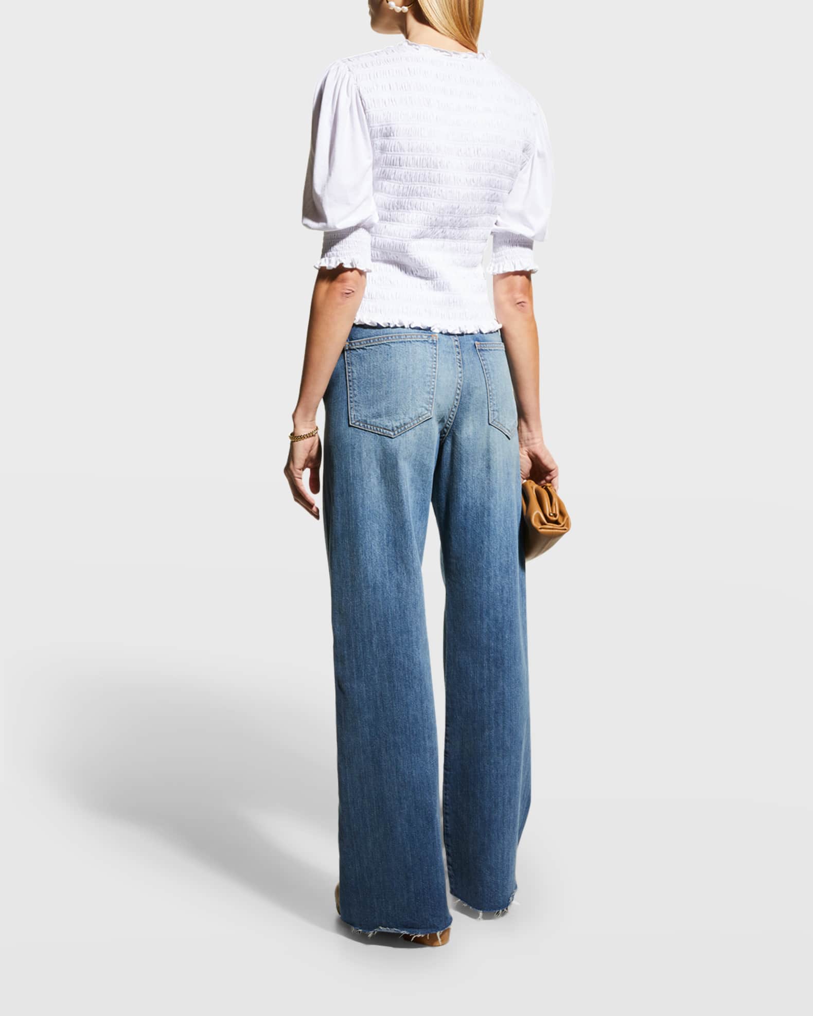 Langston Smocked Top