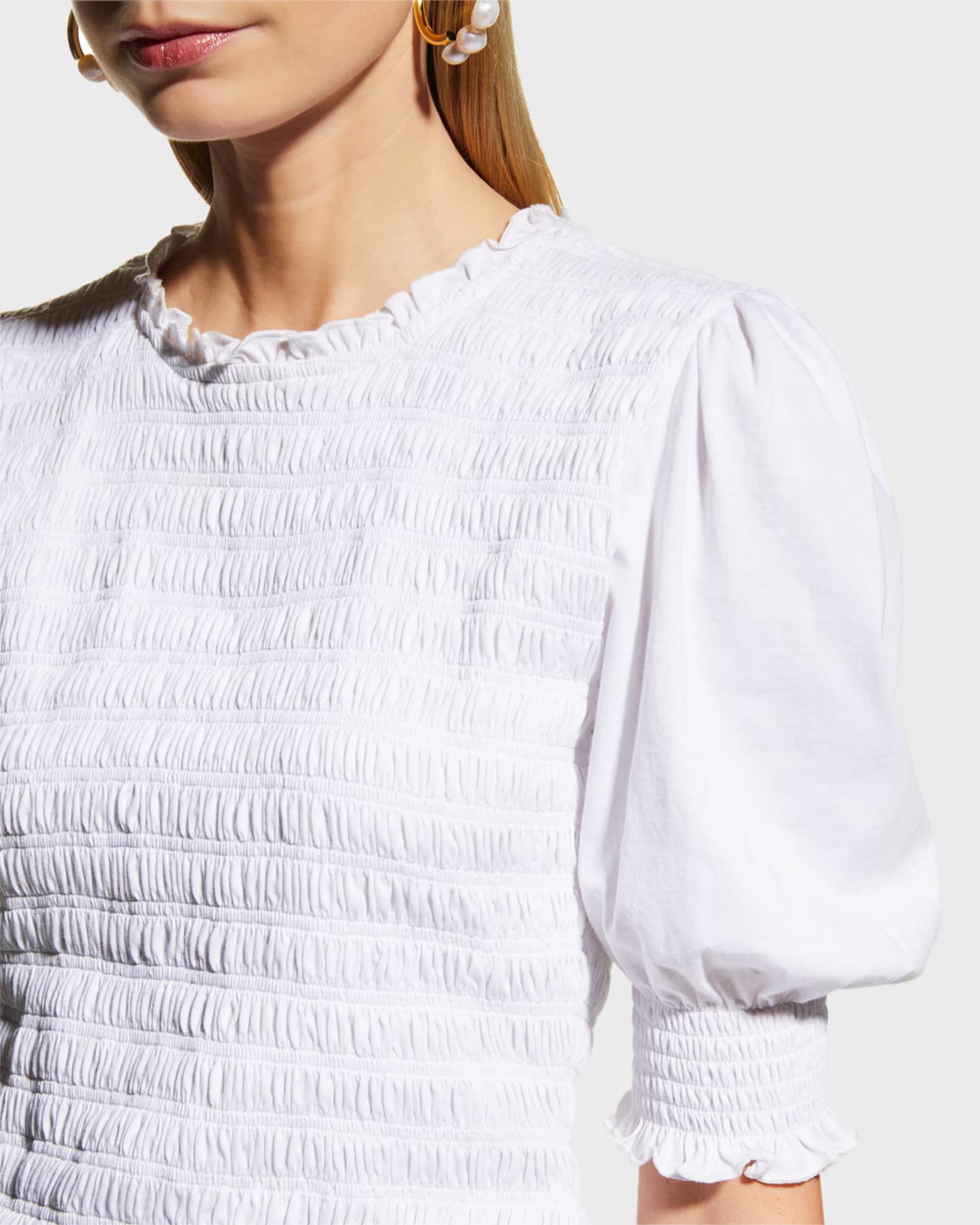 Langston Smocked Top