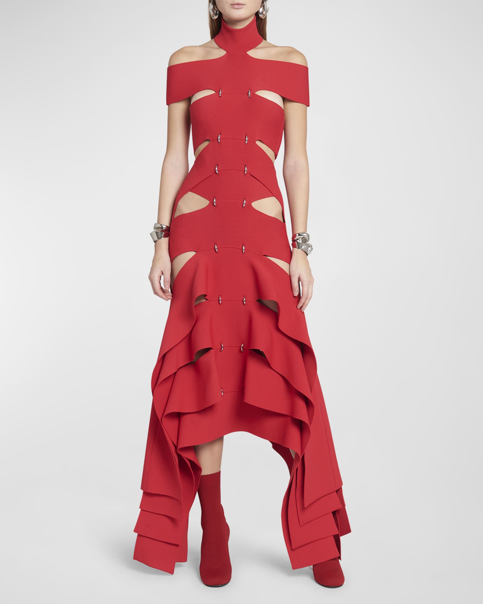 Alexander McQueen rainbow dress from Fashion Designer
