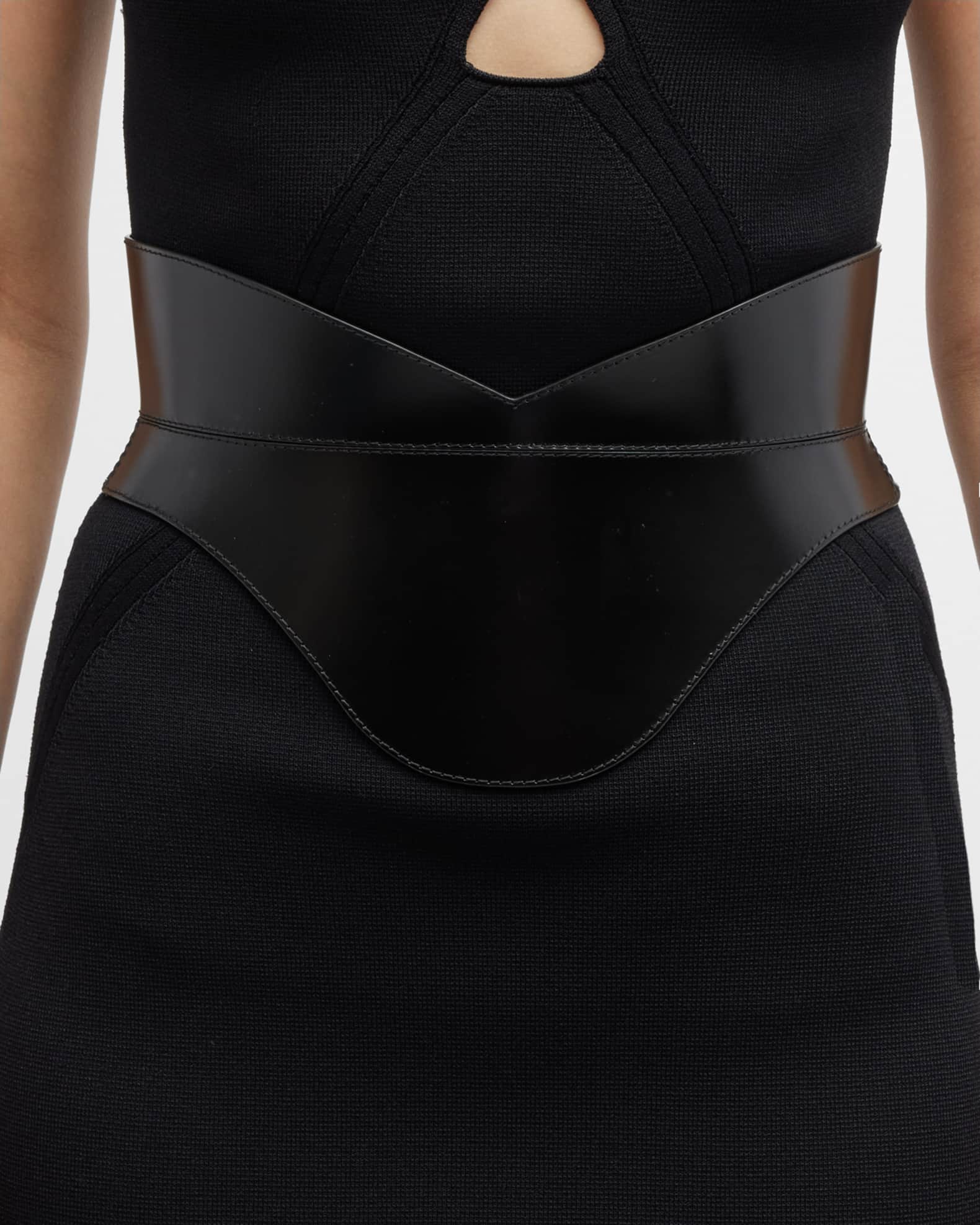 mcqueen corset belt