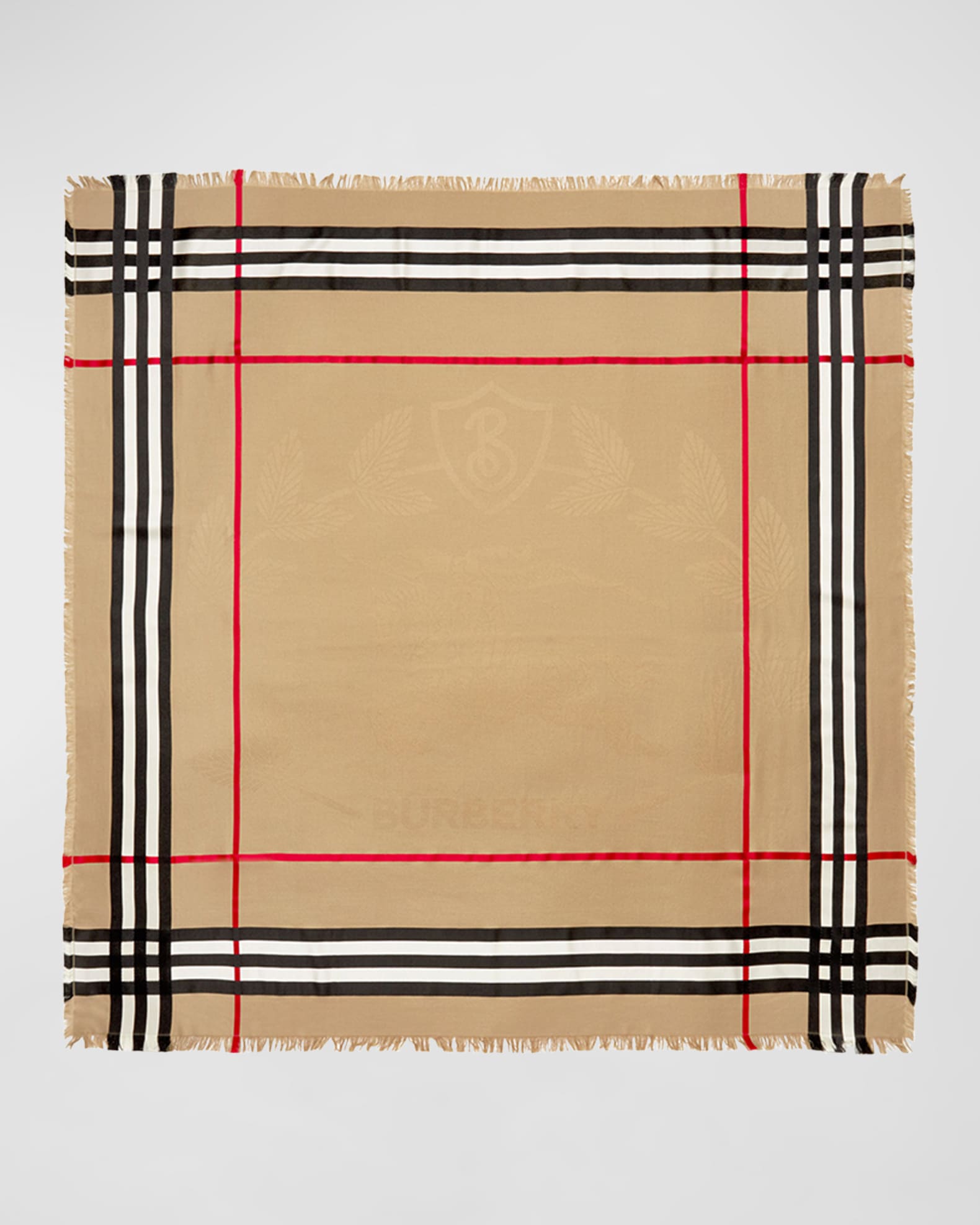 Burberry Check Skinny Scarf Neiman Marcus