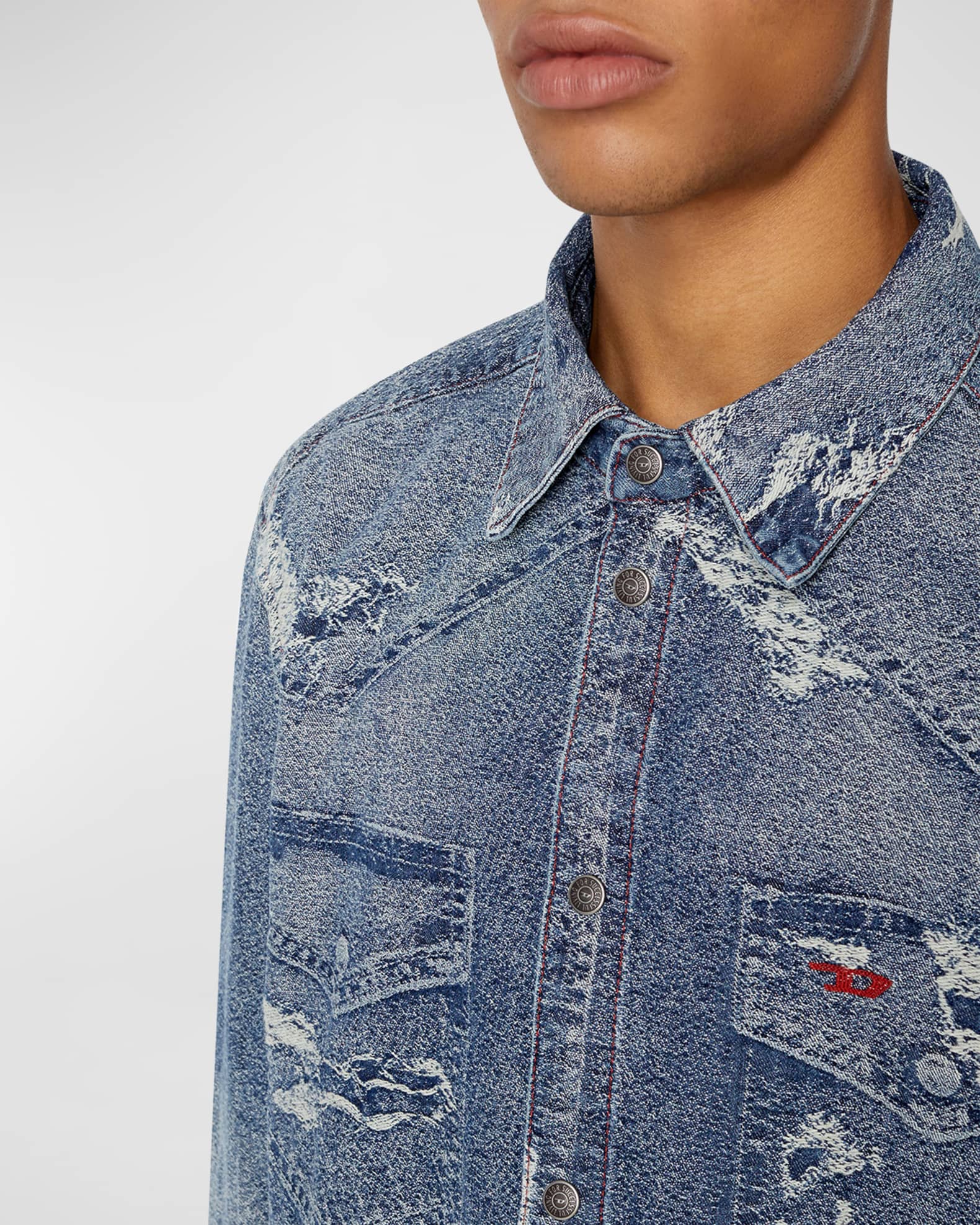 後払い手数料無料】 Diesel trompe l´oeil sheer tops M - picenotir.it