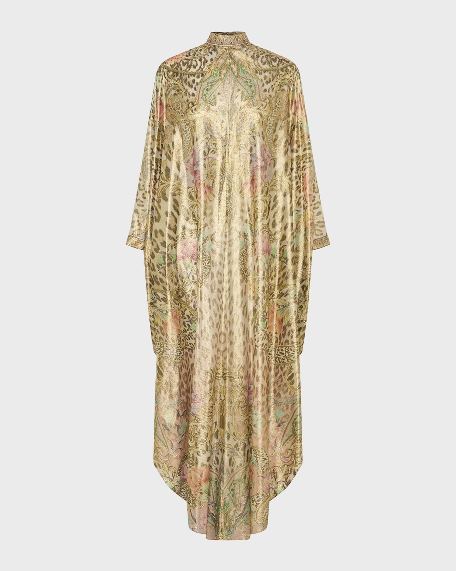 Camilla HandEmbellished Kaftan Coverup Neiman Marcus