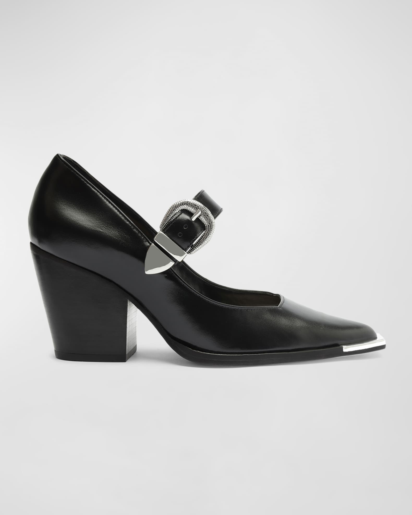 Schutz Jeane Leather Pumps Neiman Marcus