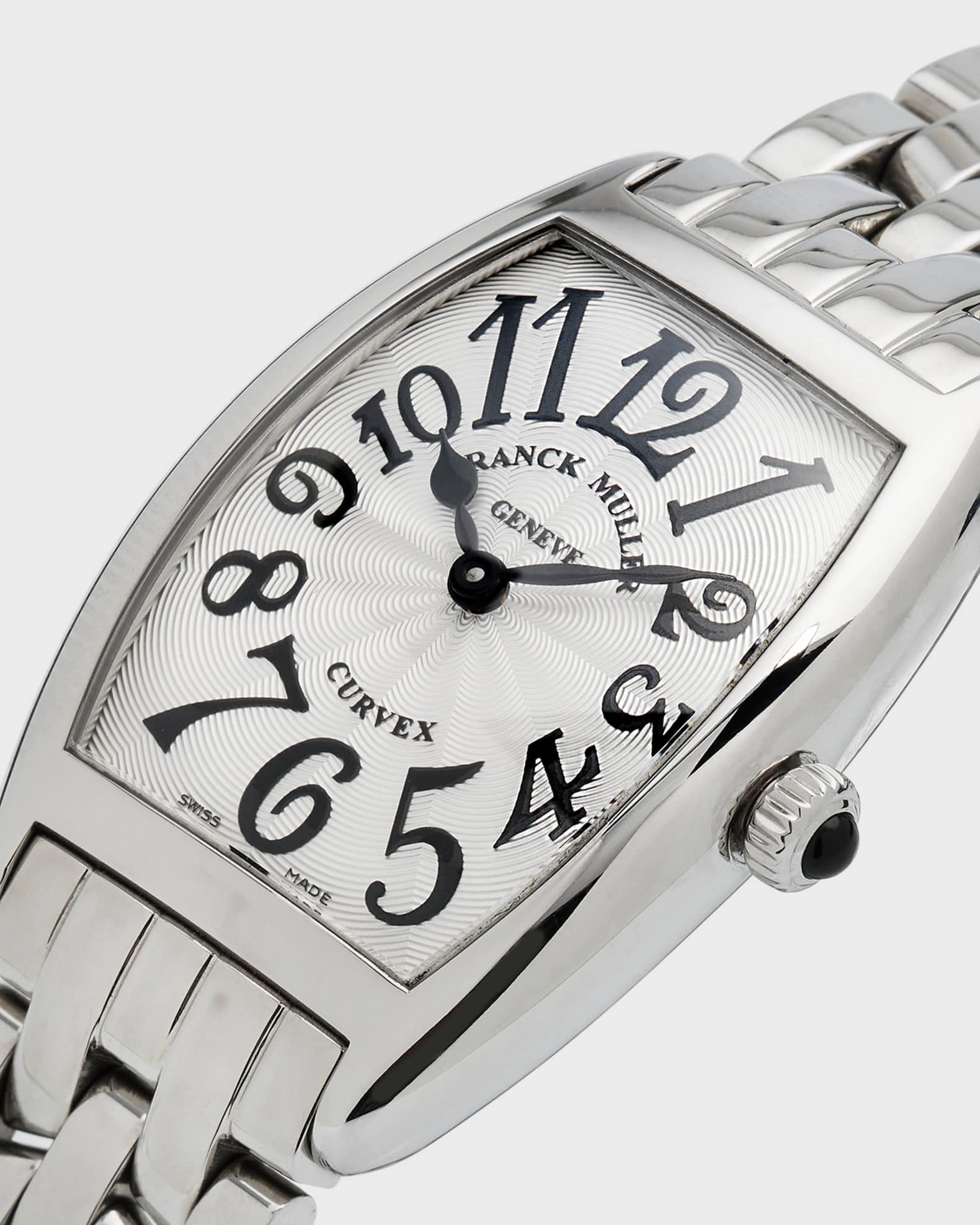 Ladies Curvex Stainless Steel Watch 1