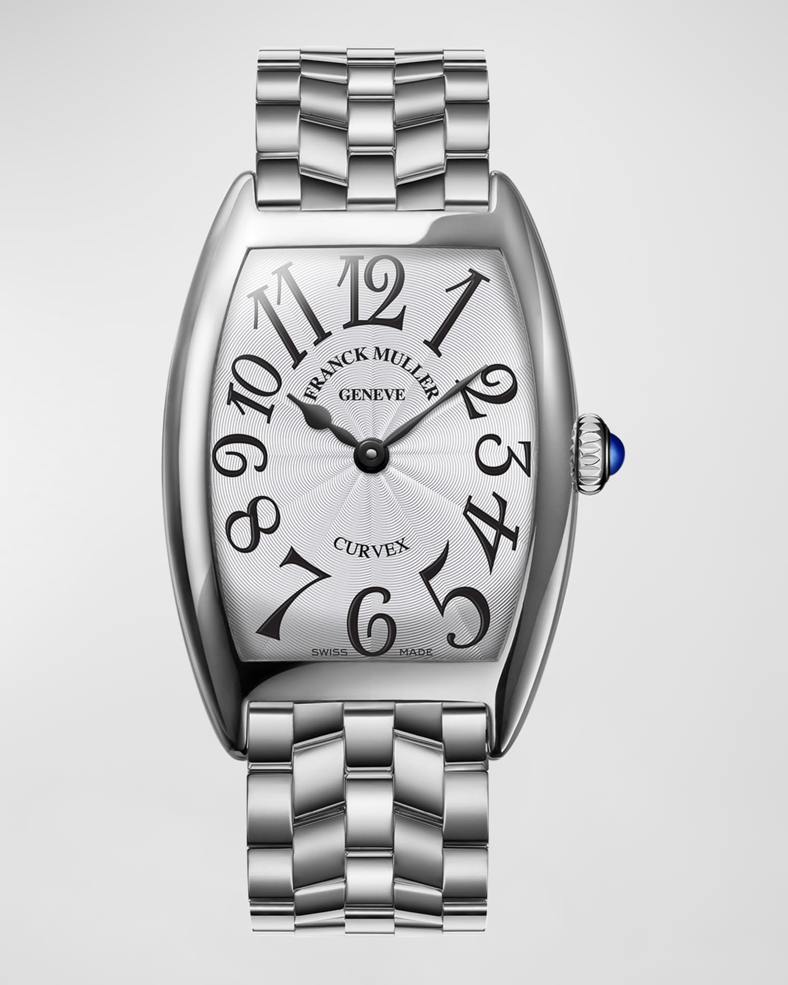 Ladies Curvex Stainless Steel Watch 0