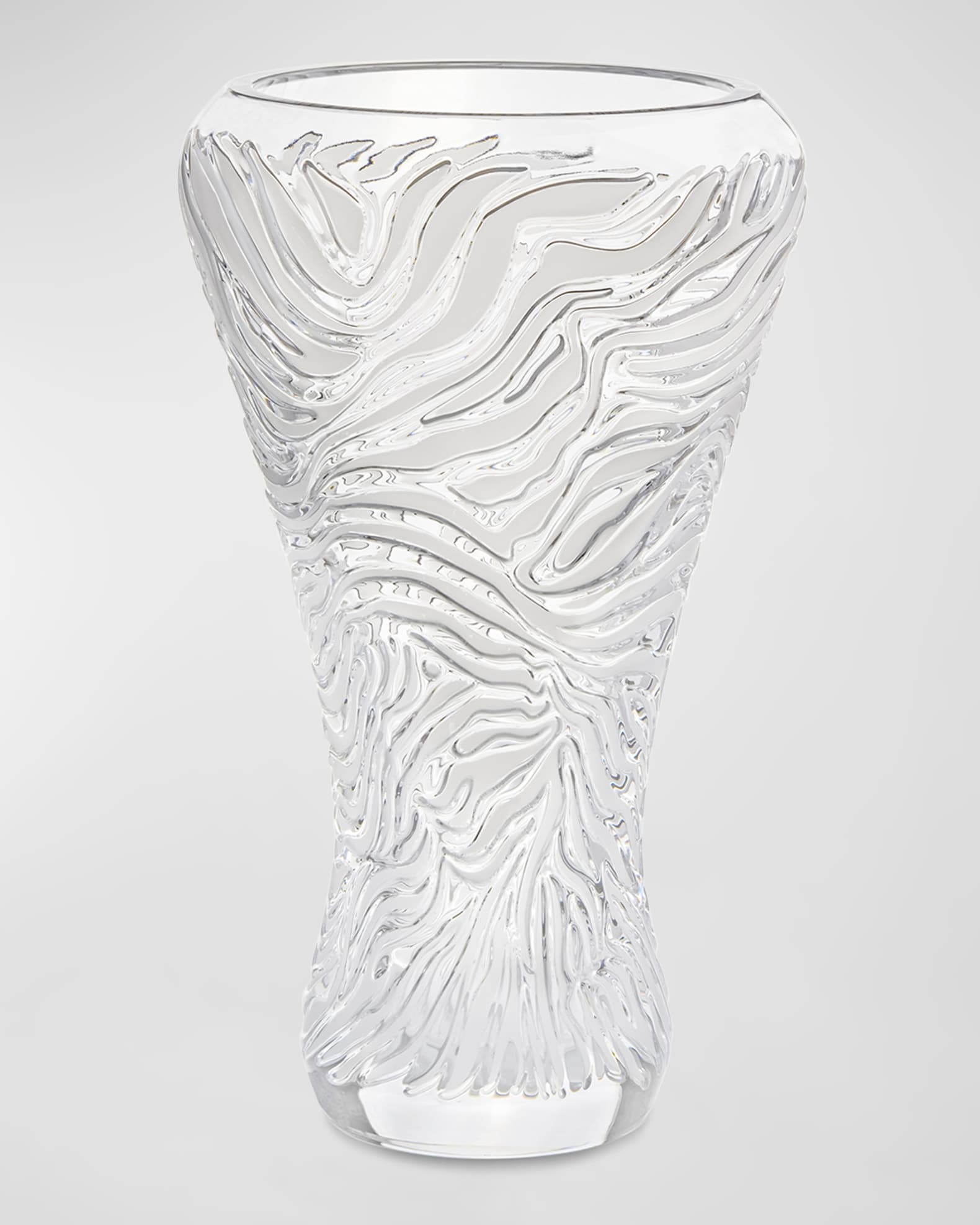 Zebra Crystal Vase  0