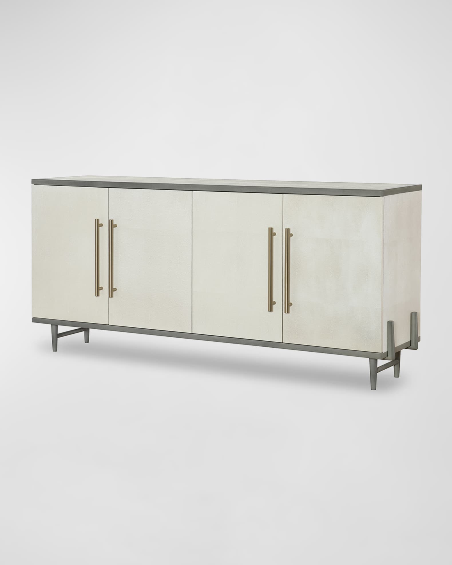 Cumberland Faux Shagreen Console 0