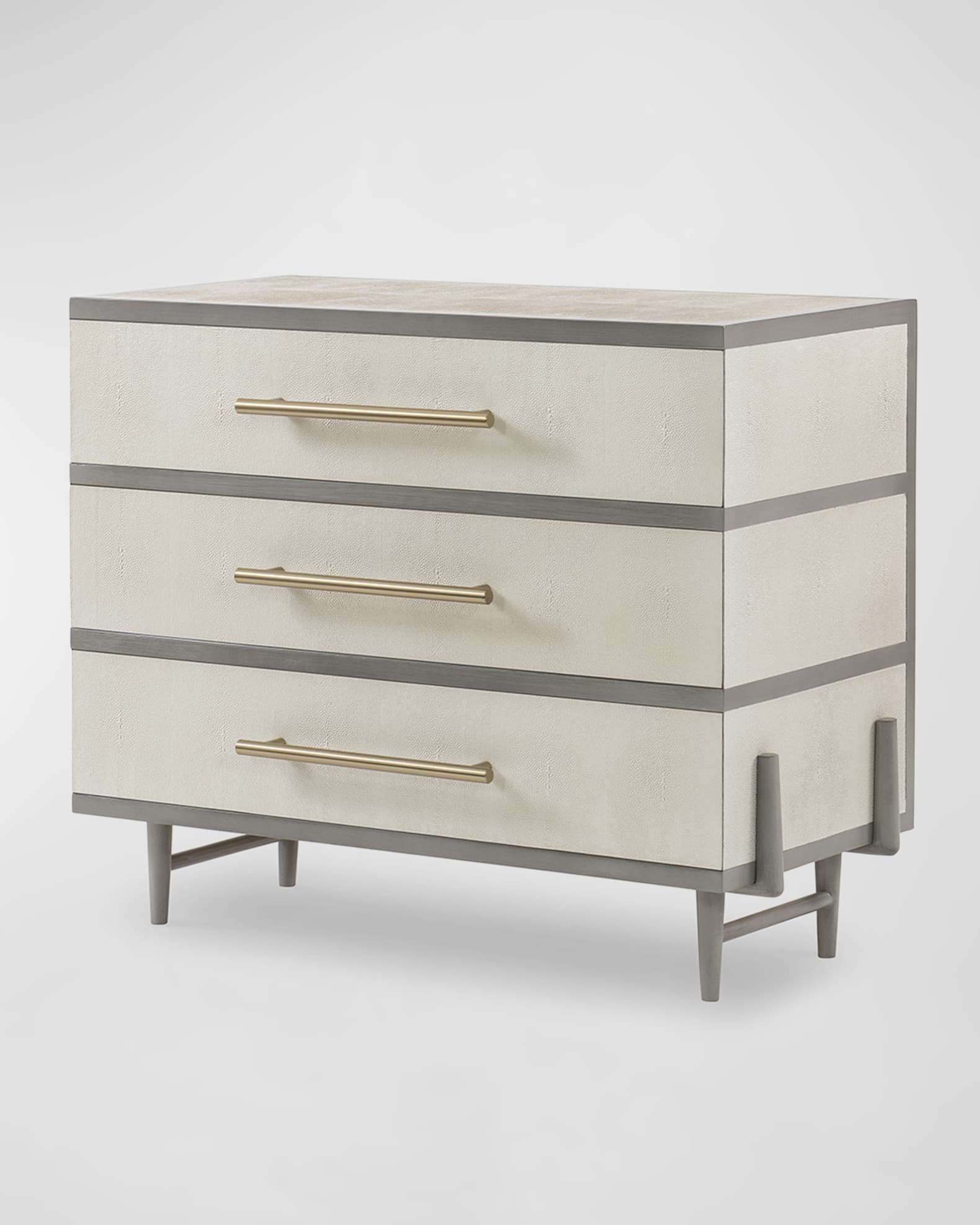 Cumberland Faux Shagreen Chest 0