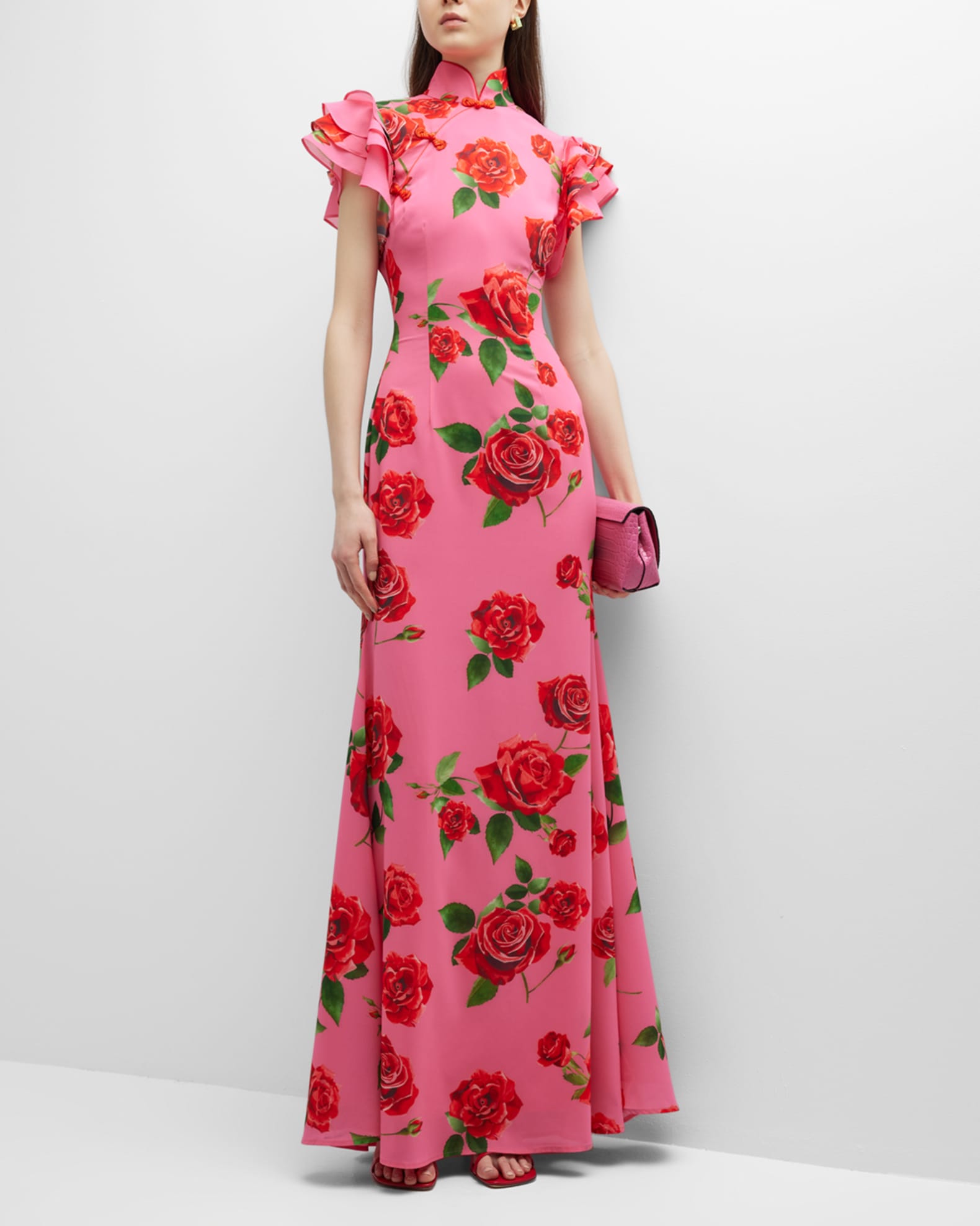 Sylvie Ruffle Maxi Dress main image 1