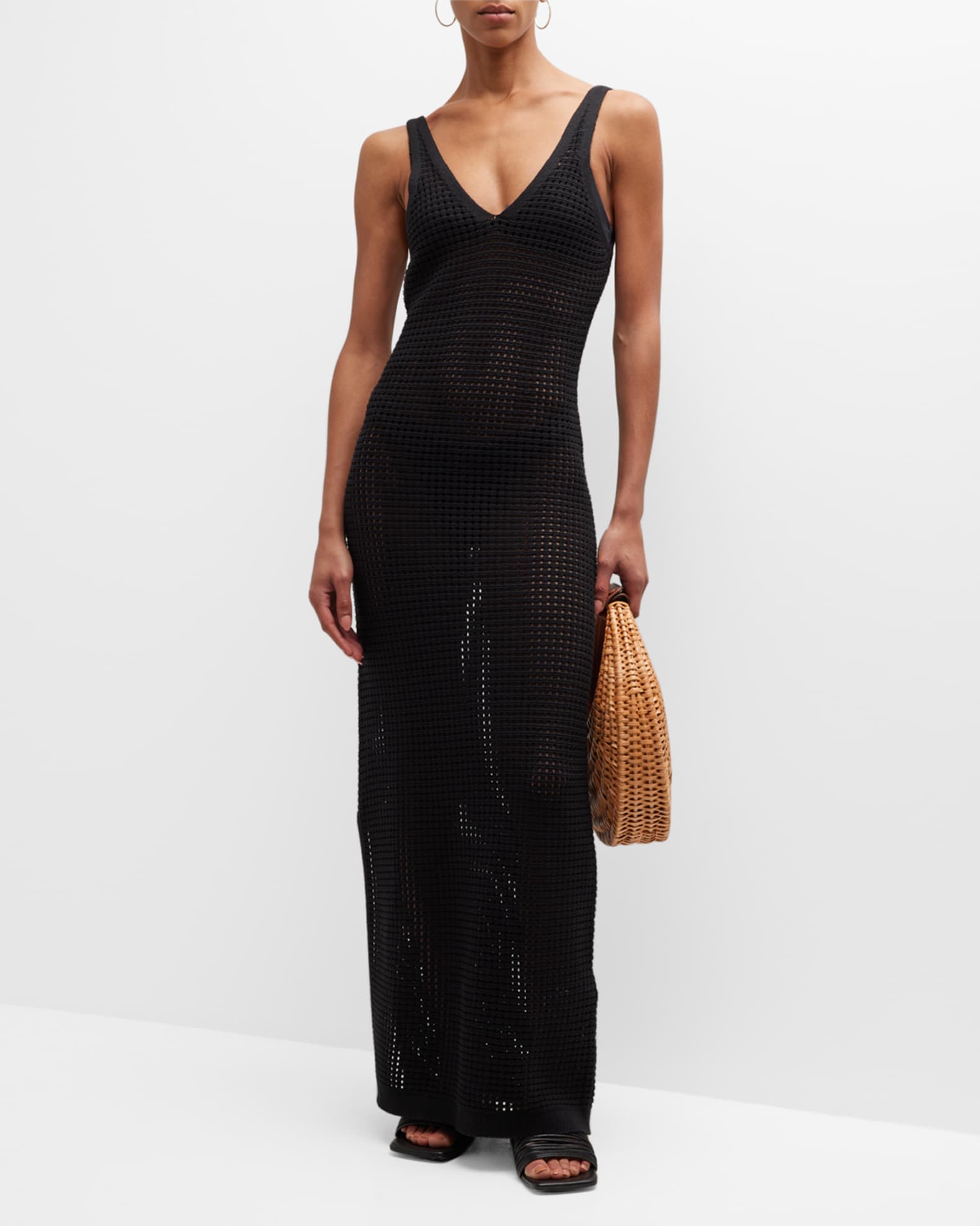 Seafolly Byron Knit Midi Dress | Neiman Marcus