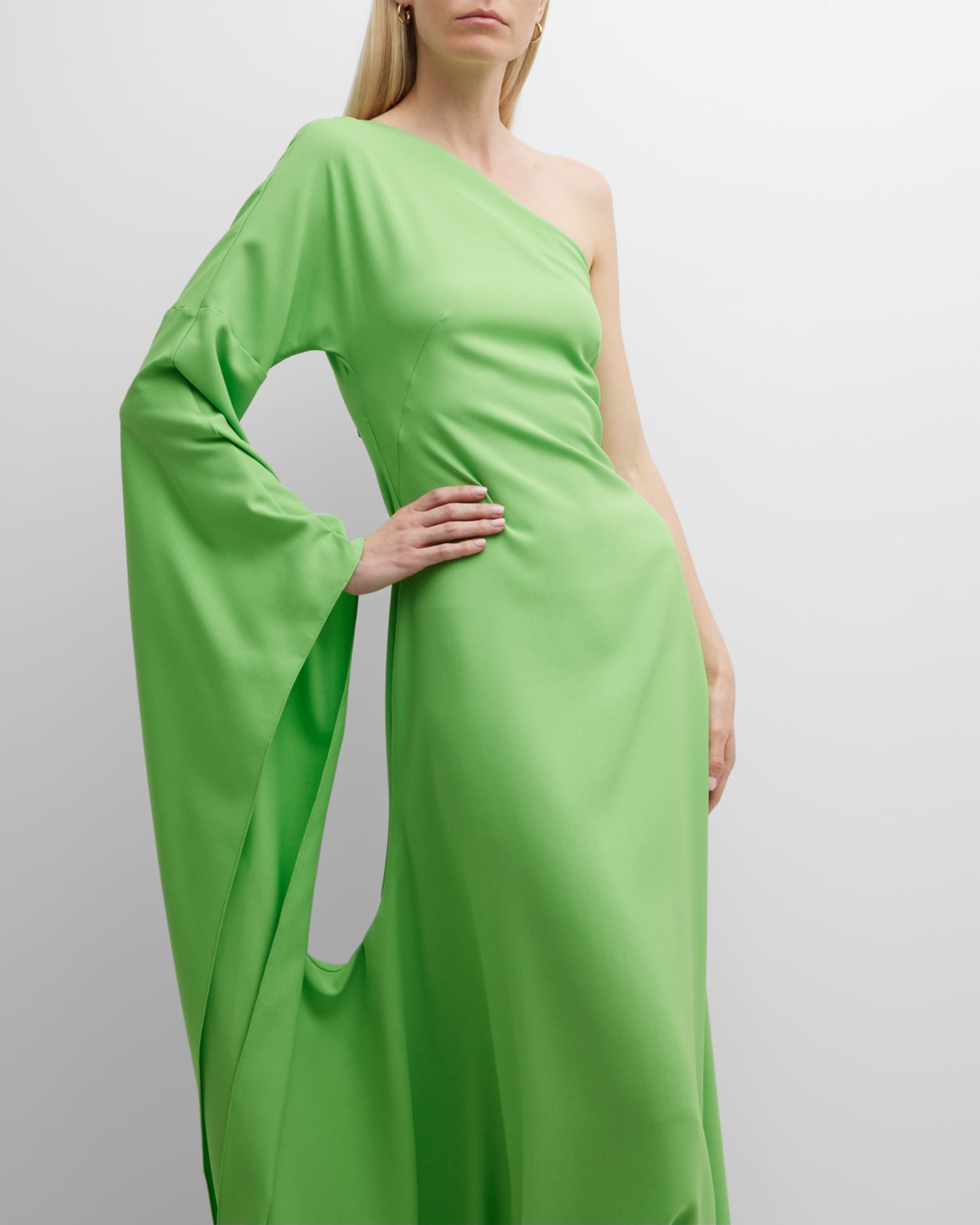 Cult Gaia Joelle Asymmetric Cocktail Gown | Neiman Marcus