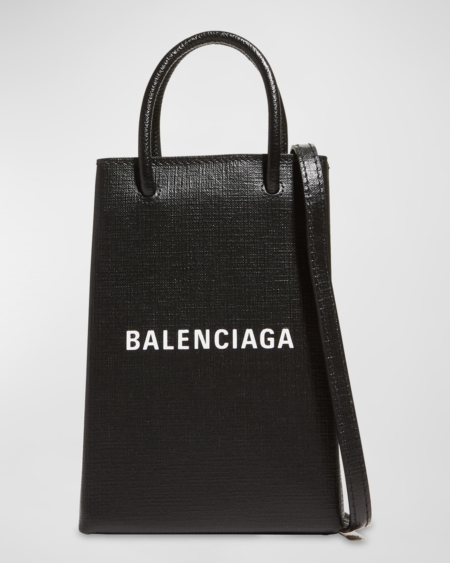 Balenciaga Shopping Phone Holder Bag