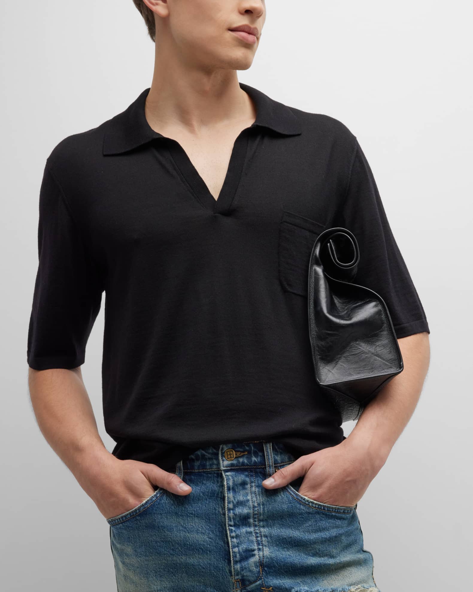 Saint laurent paper bag deals