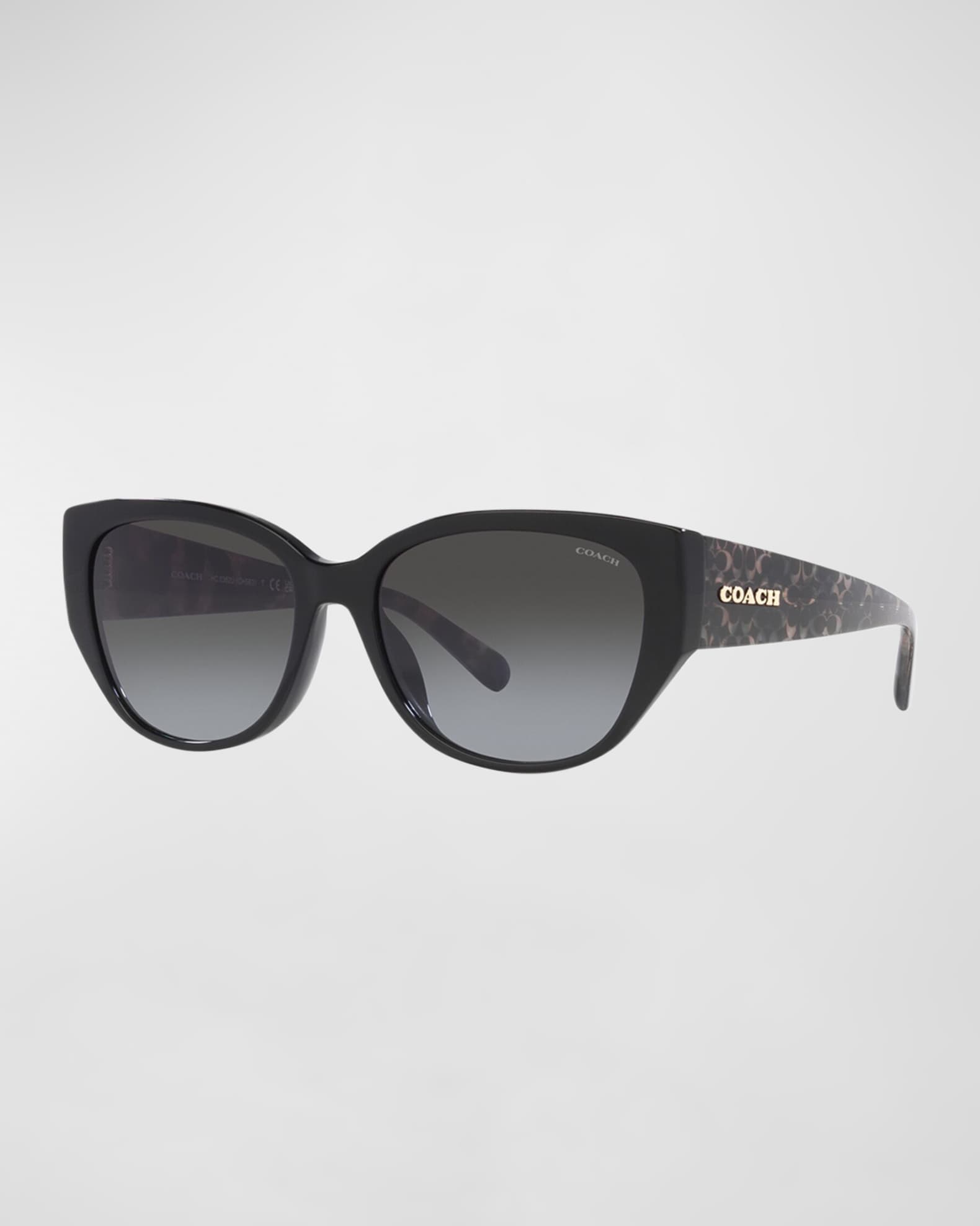 All Over Monogram Acetate Cat Eye Sunglasses