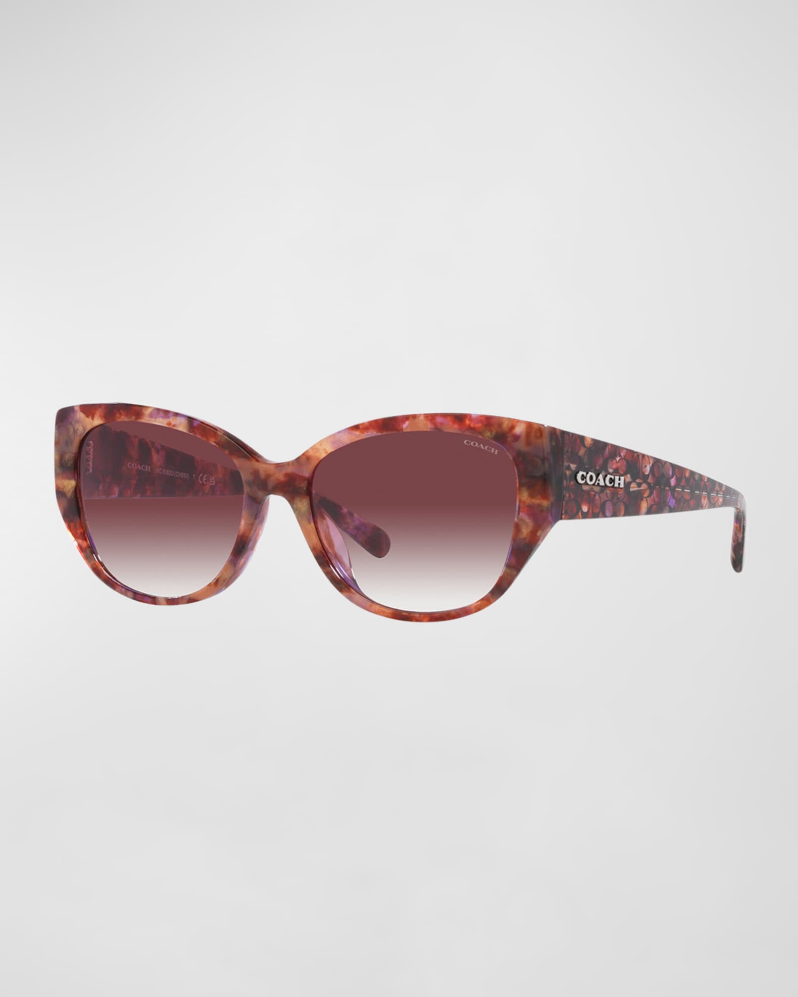 All Over Monogram Acetate Cat Eye Sunglasses