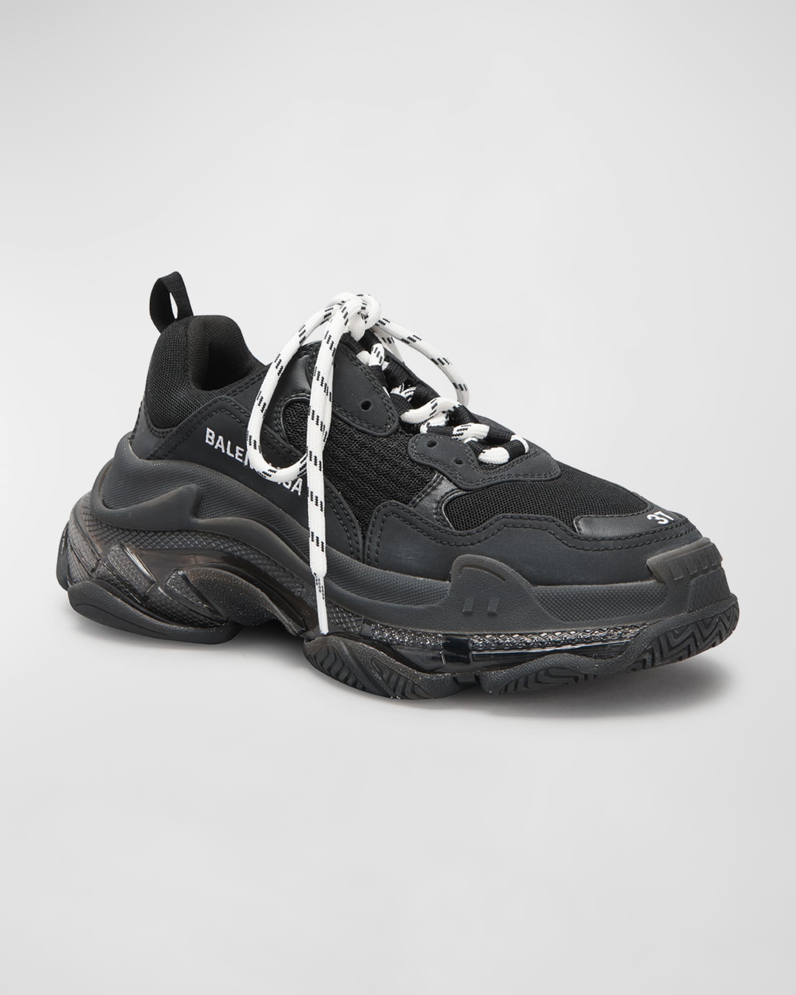 Triple S Clear-Sole Sneakers 1