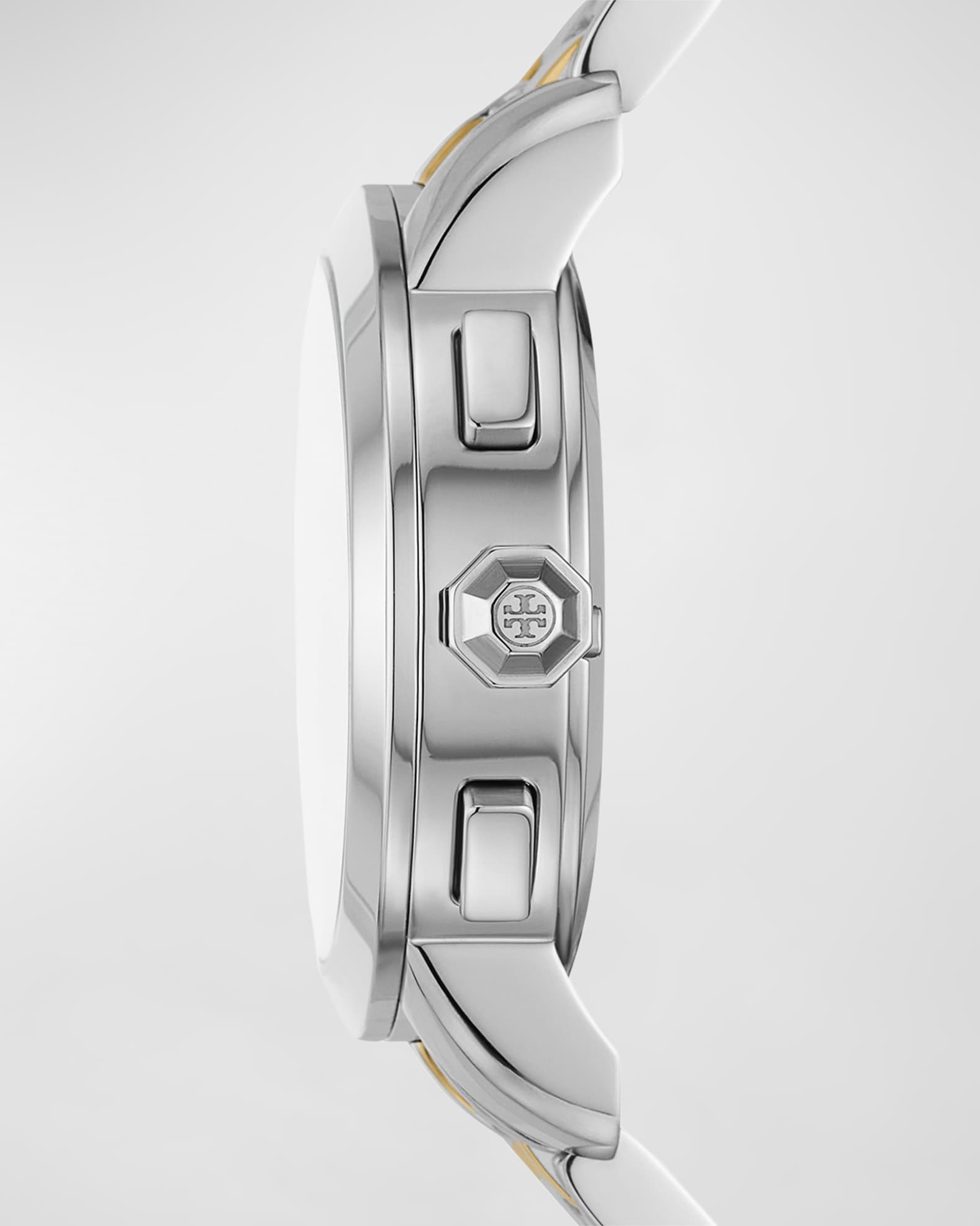 TORY BURCH The Tory クロノグラフウォッチTwo Tone Stainless Tory Burch The Tory Chronograph Watch - Two-Tone Stainless