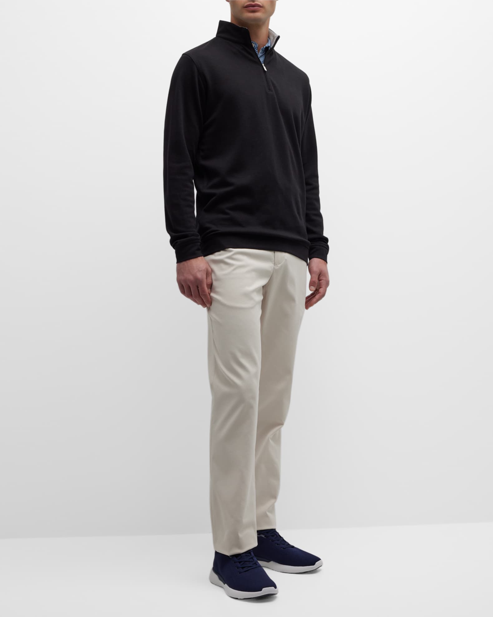 Men's Crown Comfort Quarter-Zip Sweater 1