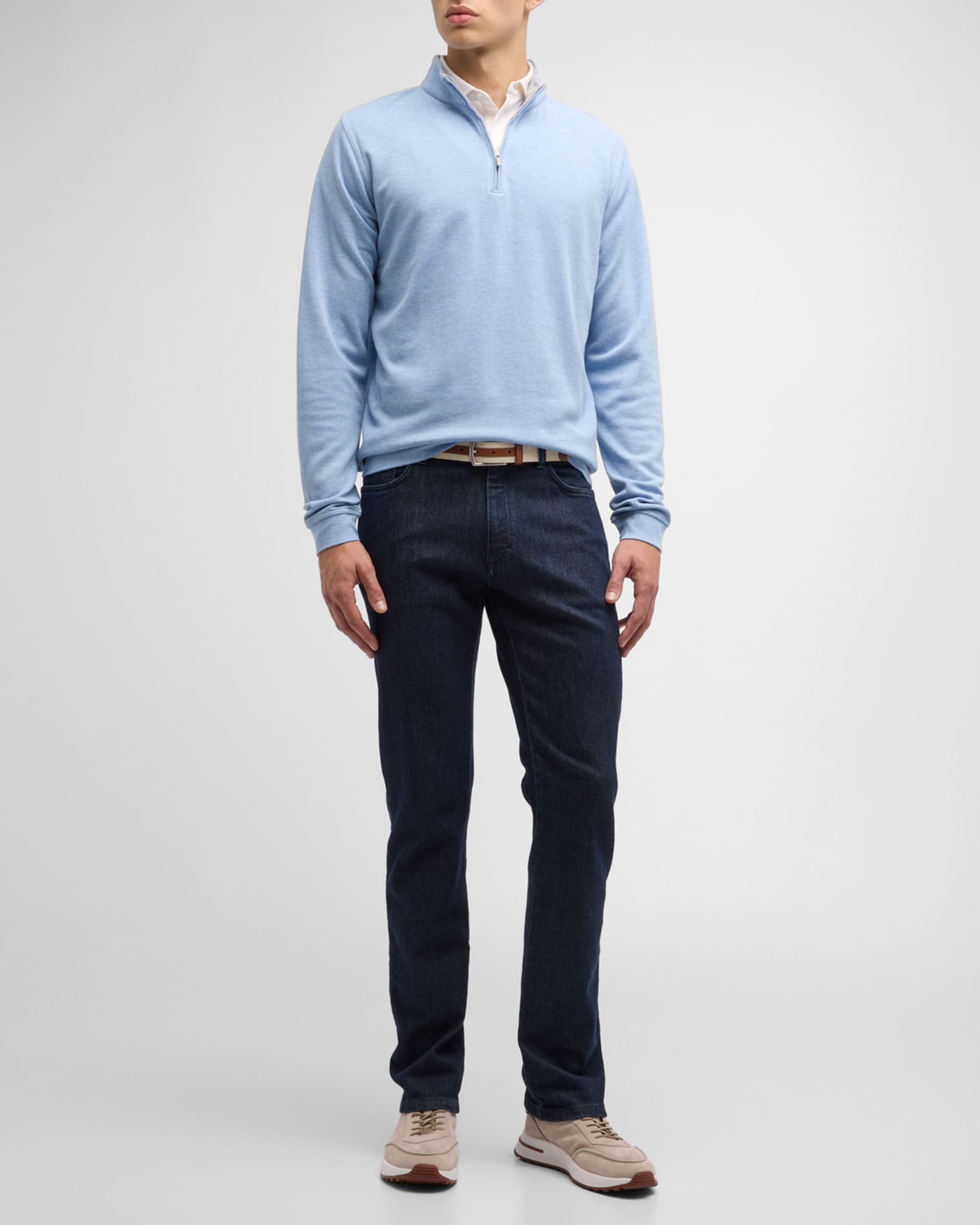 Men's Crown Comfort Quarter-Zip Sweater 1