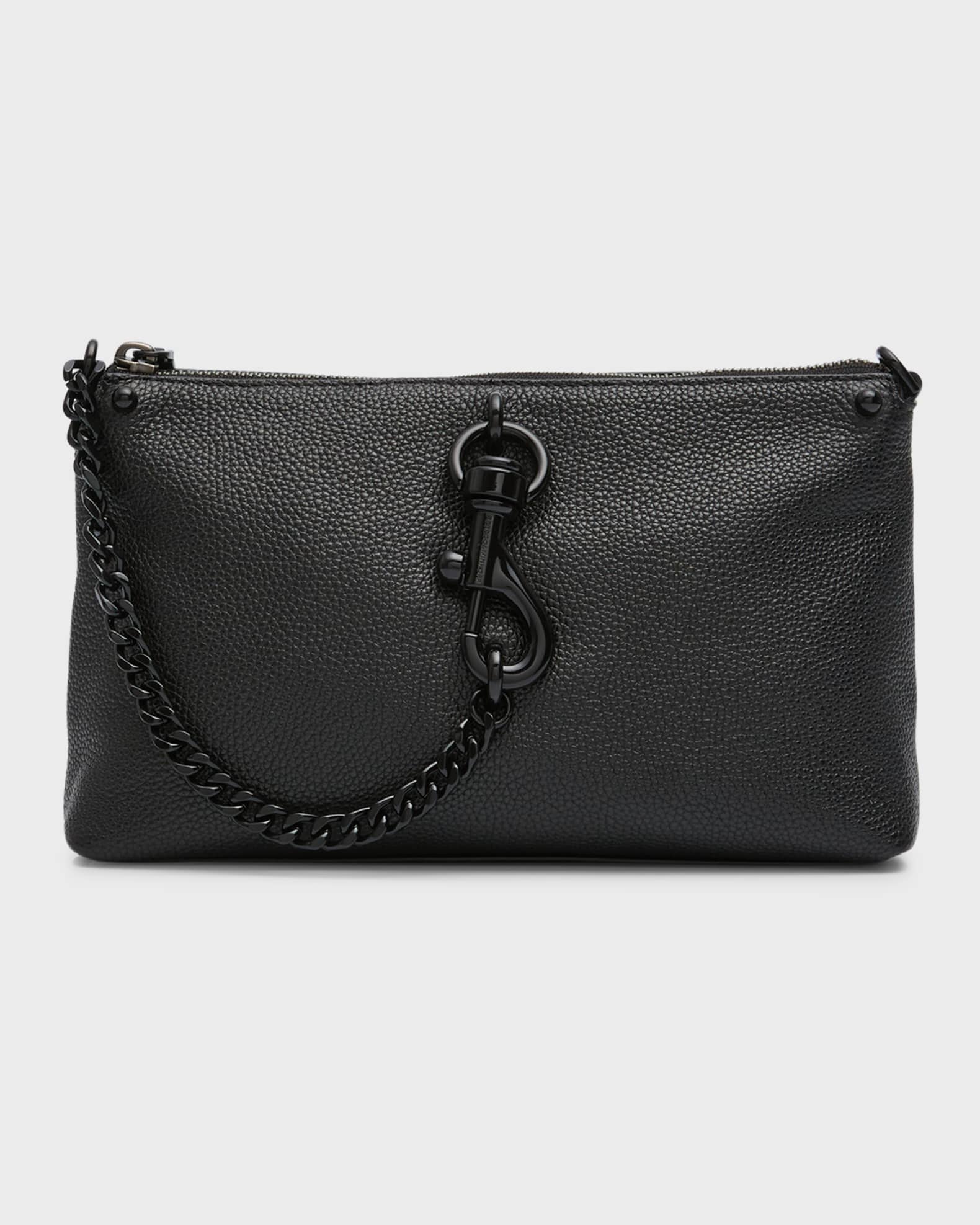 Rebecca Minkoff Megan Zip Leather Chain Crossbody Bag Neiman Marcus