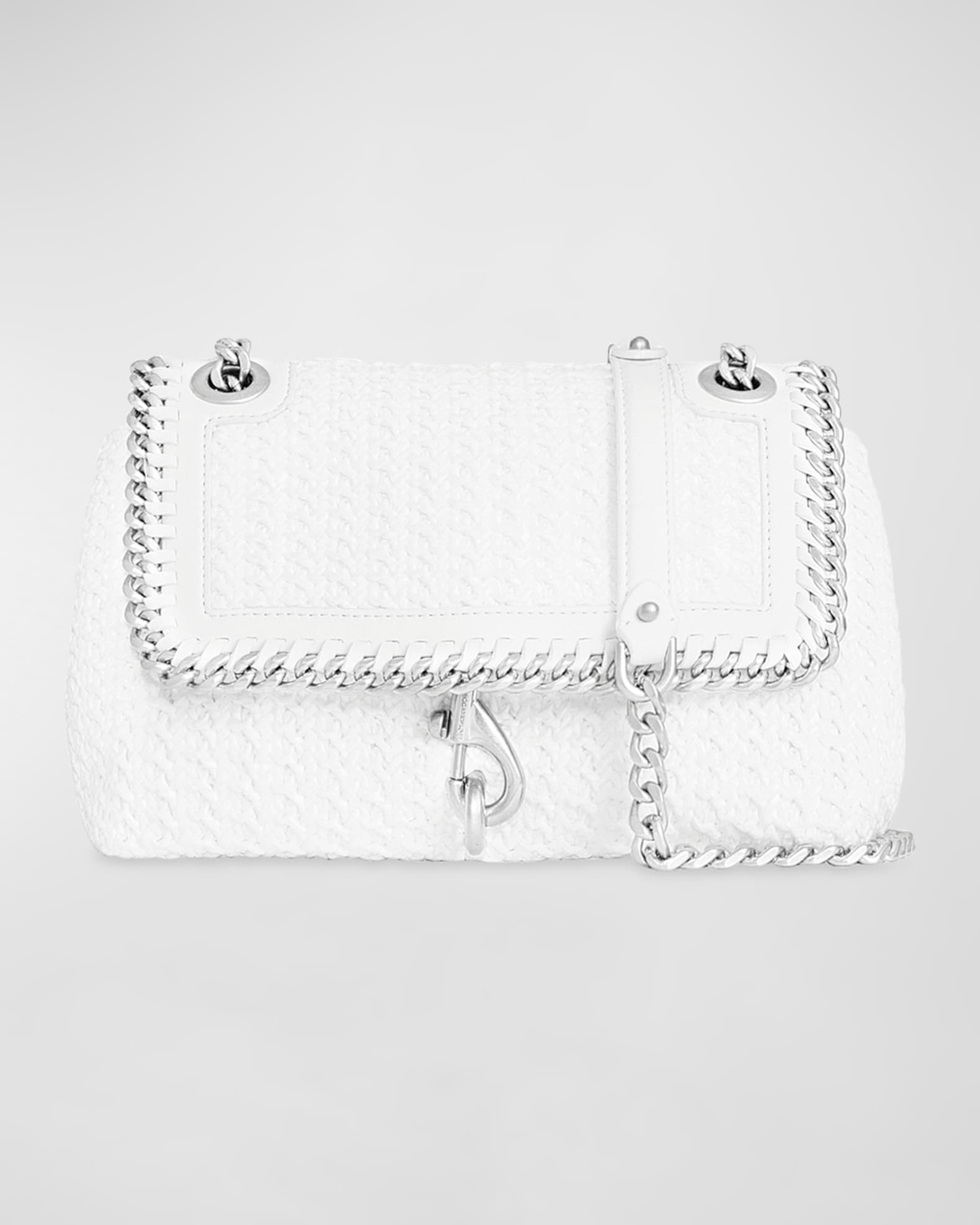 Rebecca Minkoff Edie Whip Chain Woven Crossbody Bag Neiman Marcus