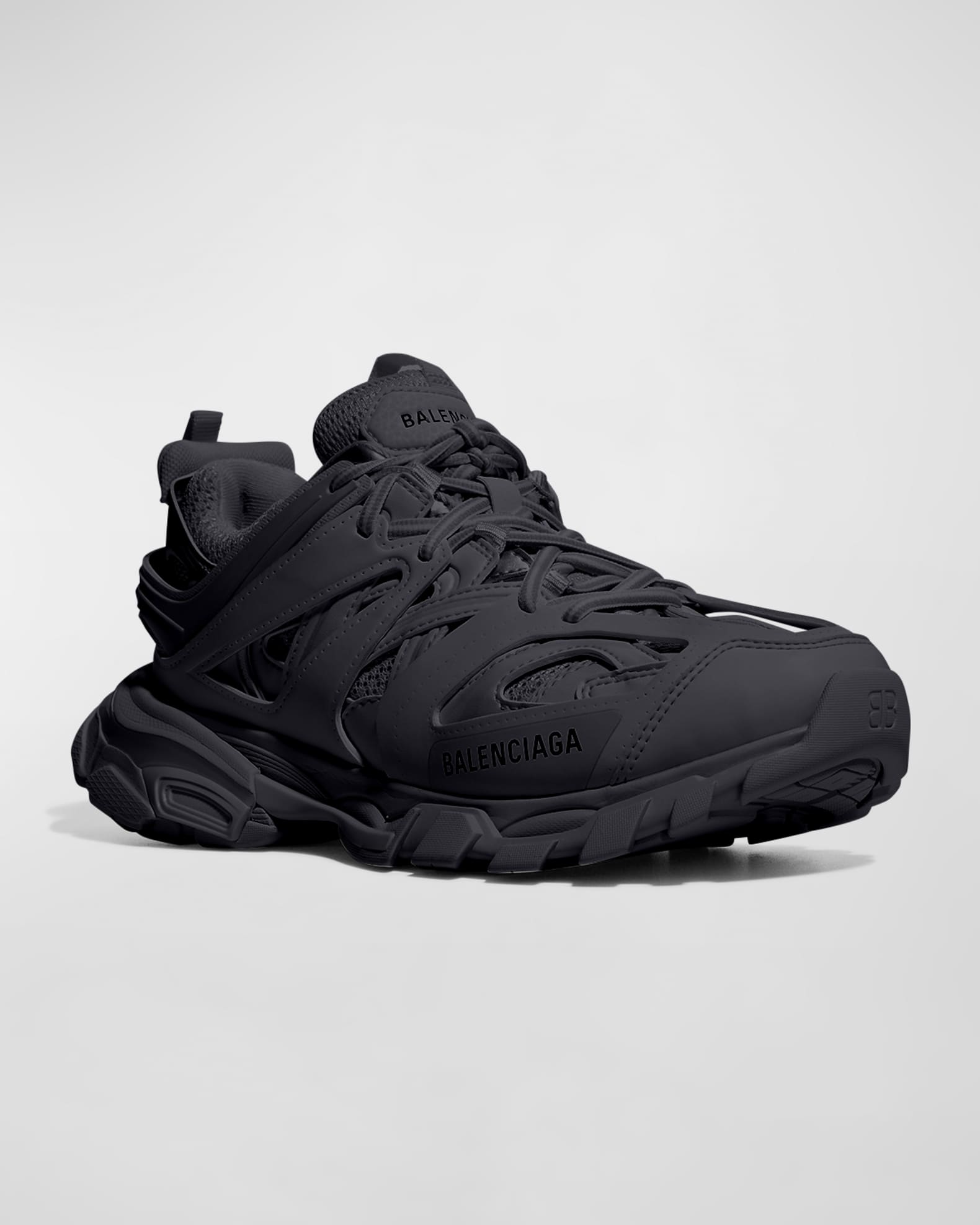 Black balenciaga track sneakers store