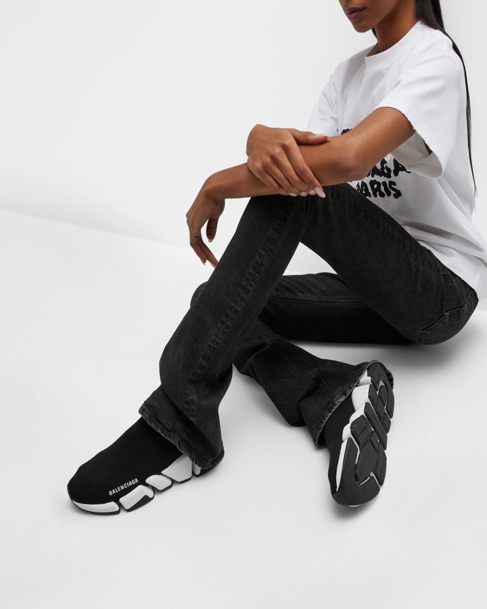 Speed knitted sneakers discount