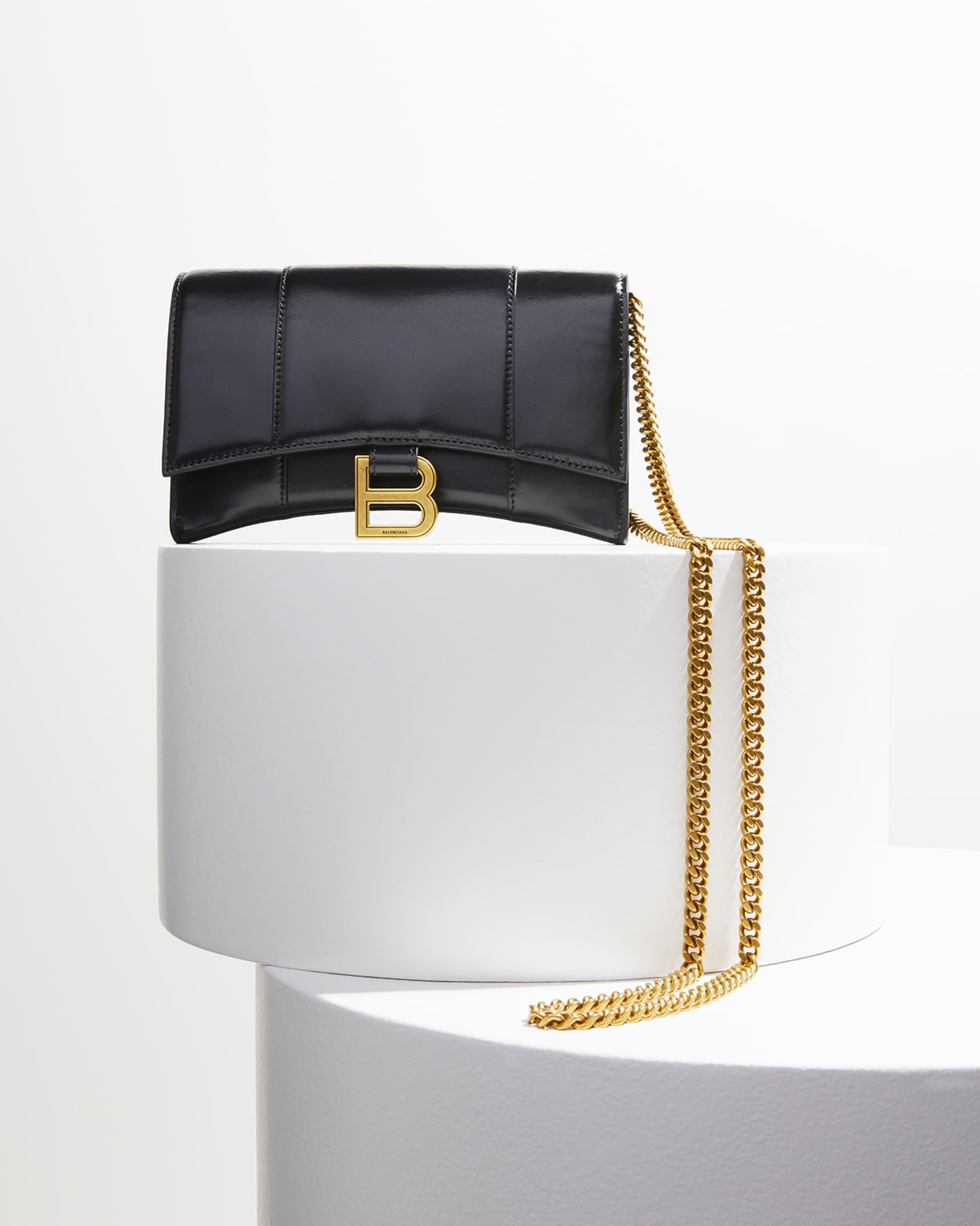 財布・小物その他 Balenciaga Hourglass Wallet On Chain Box In Black s-l400.jpg