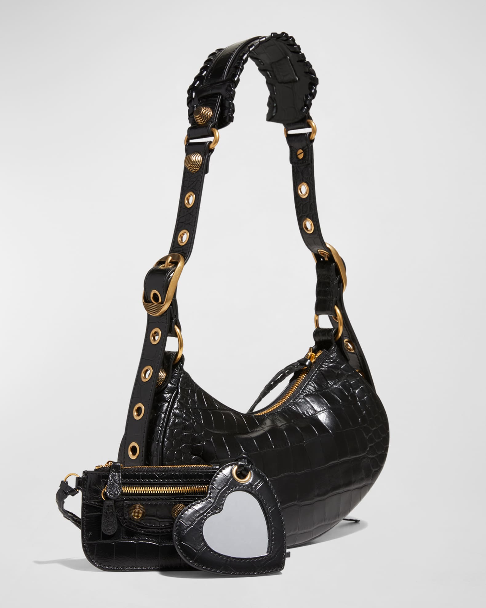 Women's Le Cagole Xs Shoulder Bag in Black| Balenciaga® US