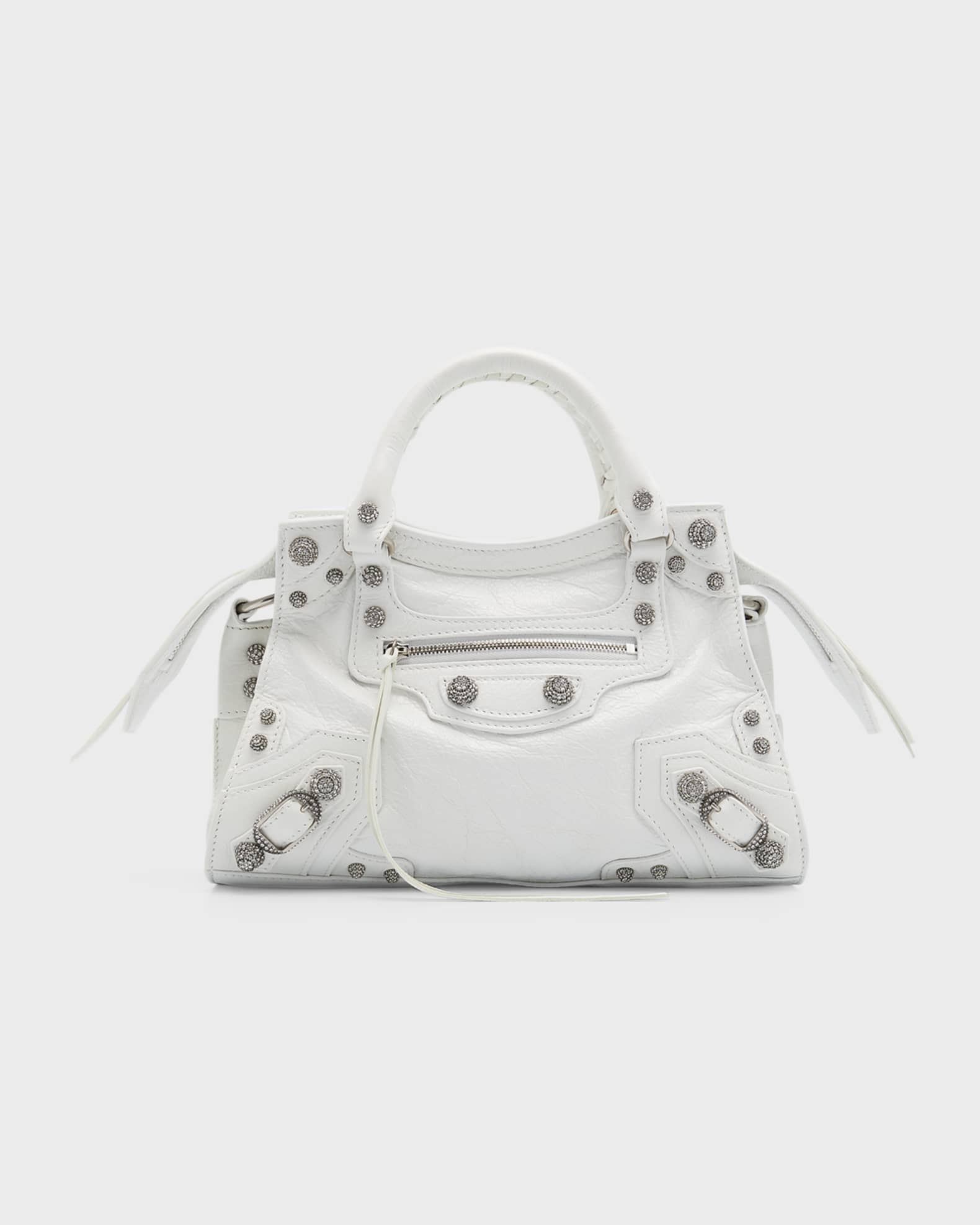 Balenciaga Neo Cagole XS Bag with Rhinestones | Neiman Marcus