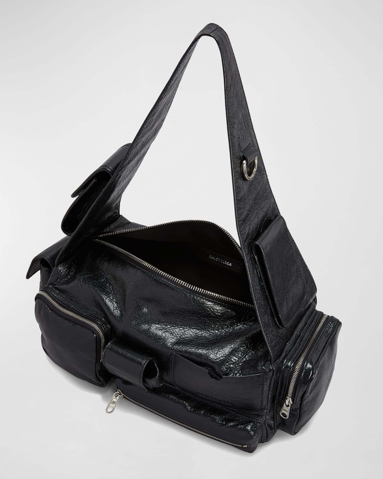 Balenciaga Black Wheel Sling Bag - NOBLEMARS