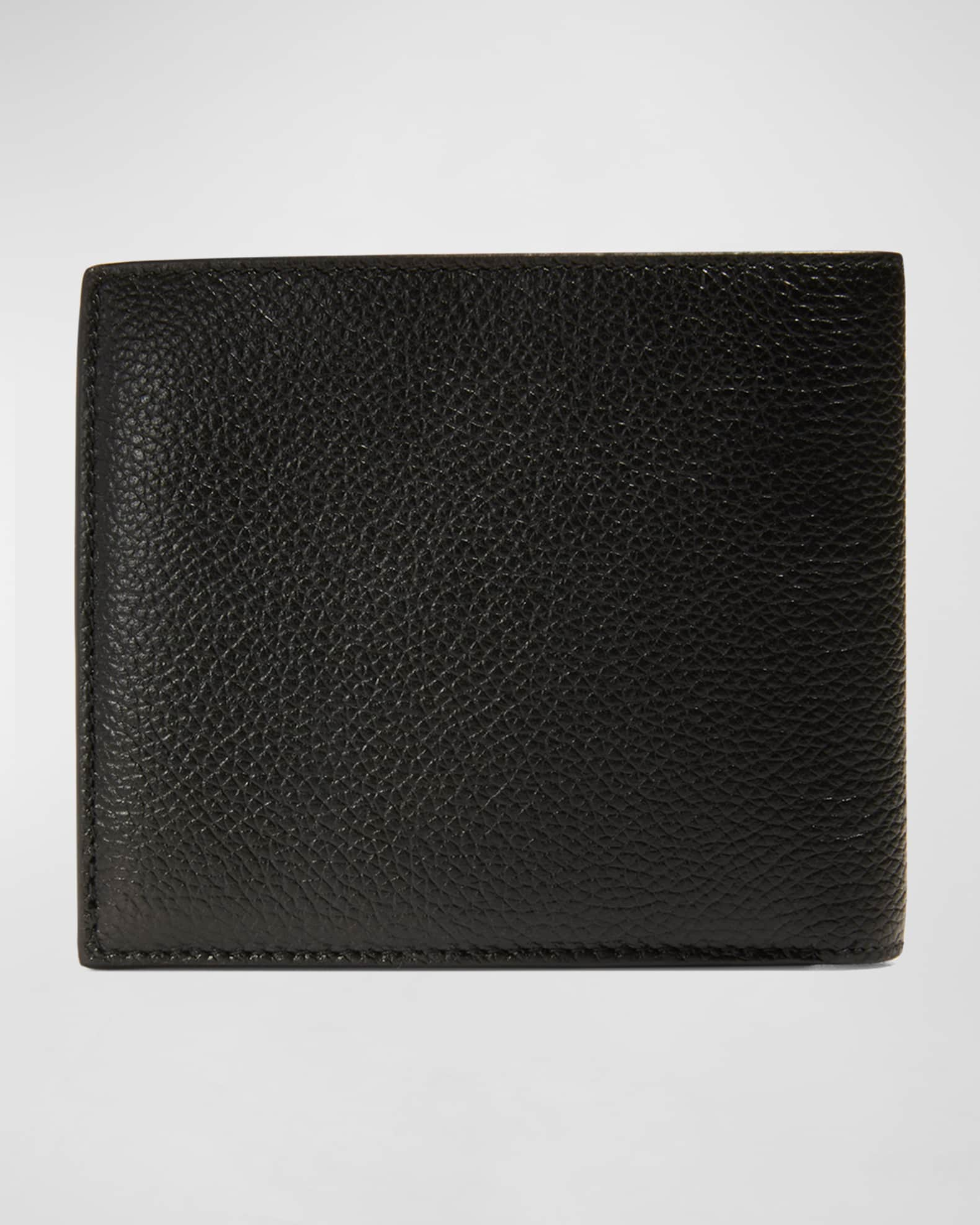 Small vertical wallet in soft grained calfskin cream - Loewe