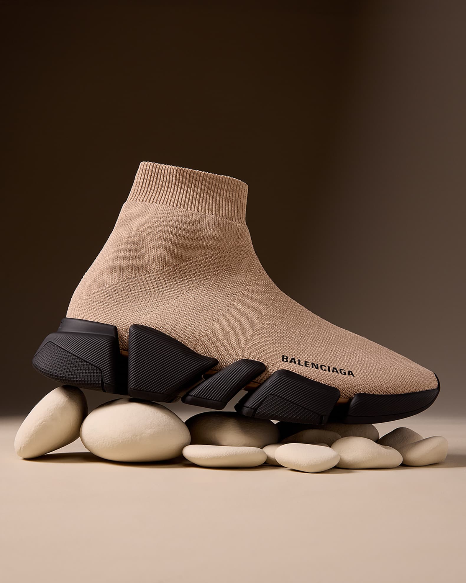 【BALENCIAGA】 SPEED 2.0 ニット スニーカー Men's Speed 2.0 Recycled Knit Sneaker in Black | Balenciaga US