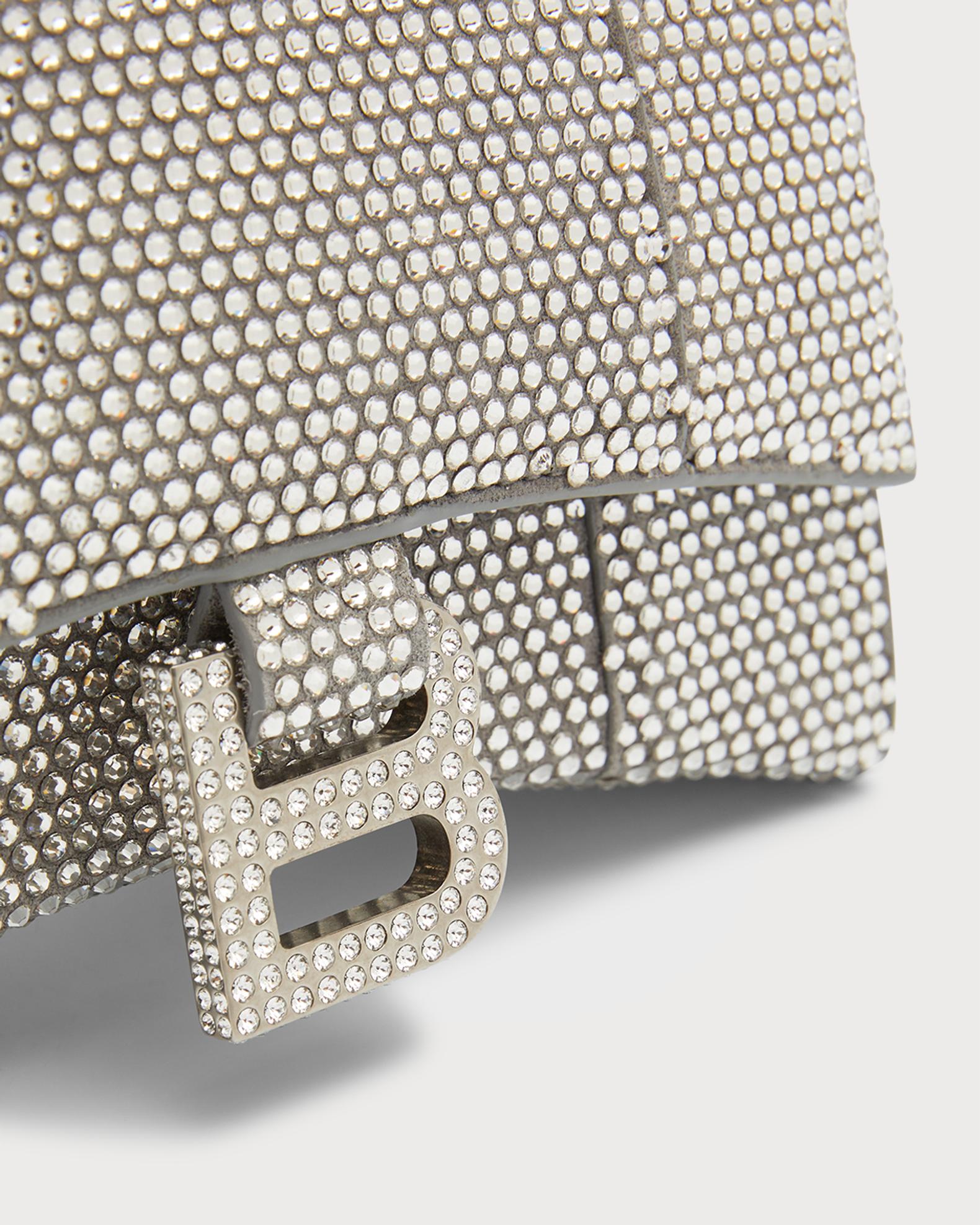 Balenciaga Hourglass XS Bag with Rhinestones | Neiman Marcus