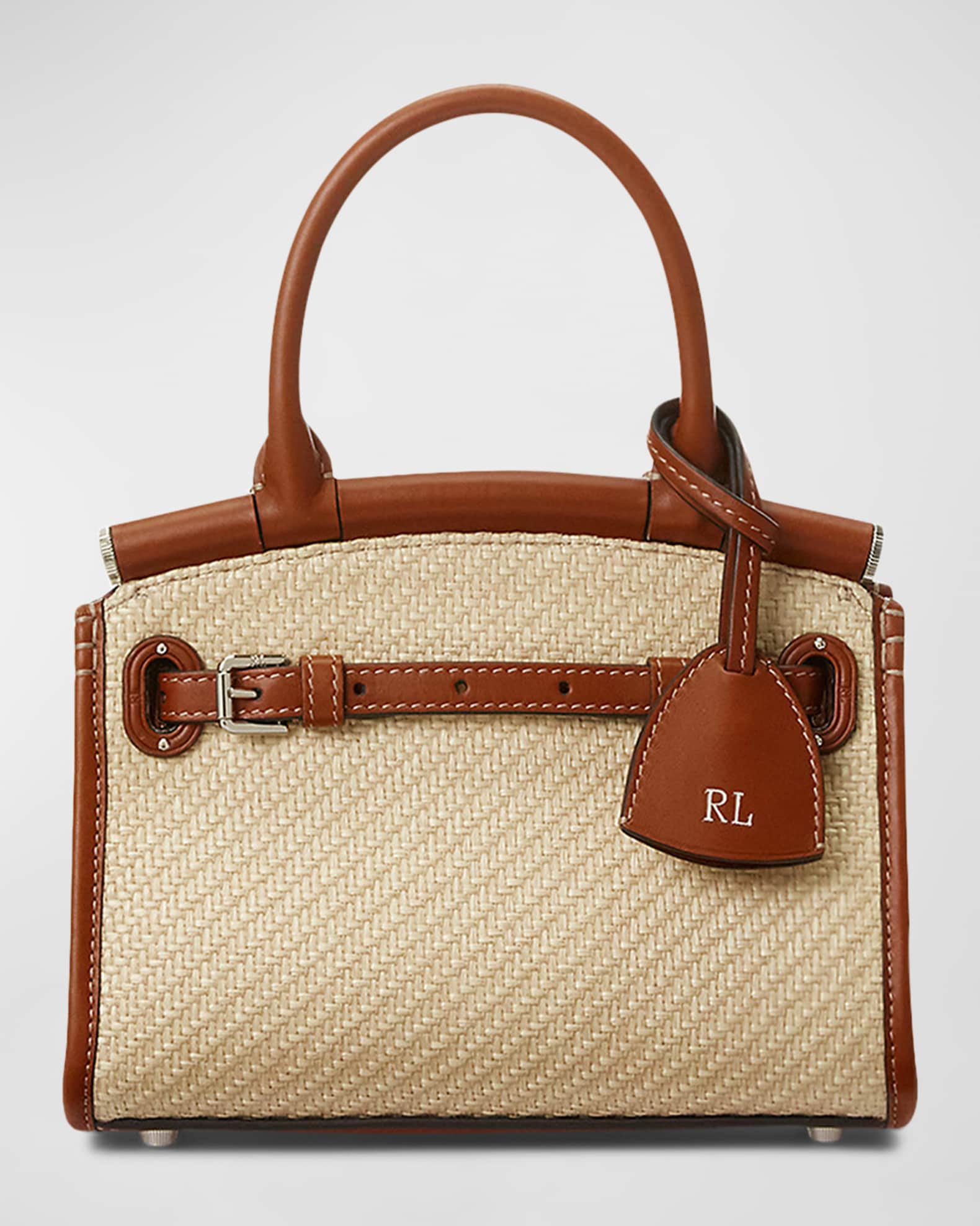 Ralph Lauren raffia tote bag