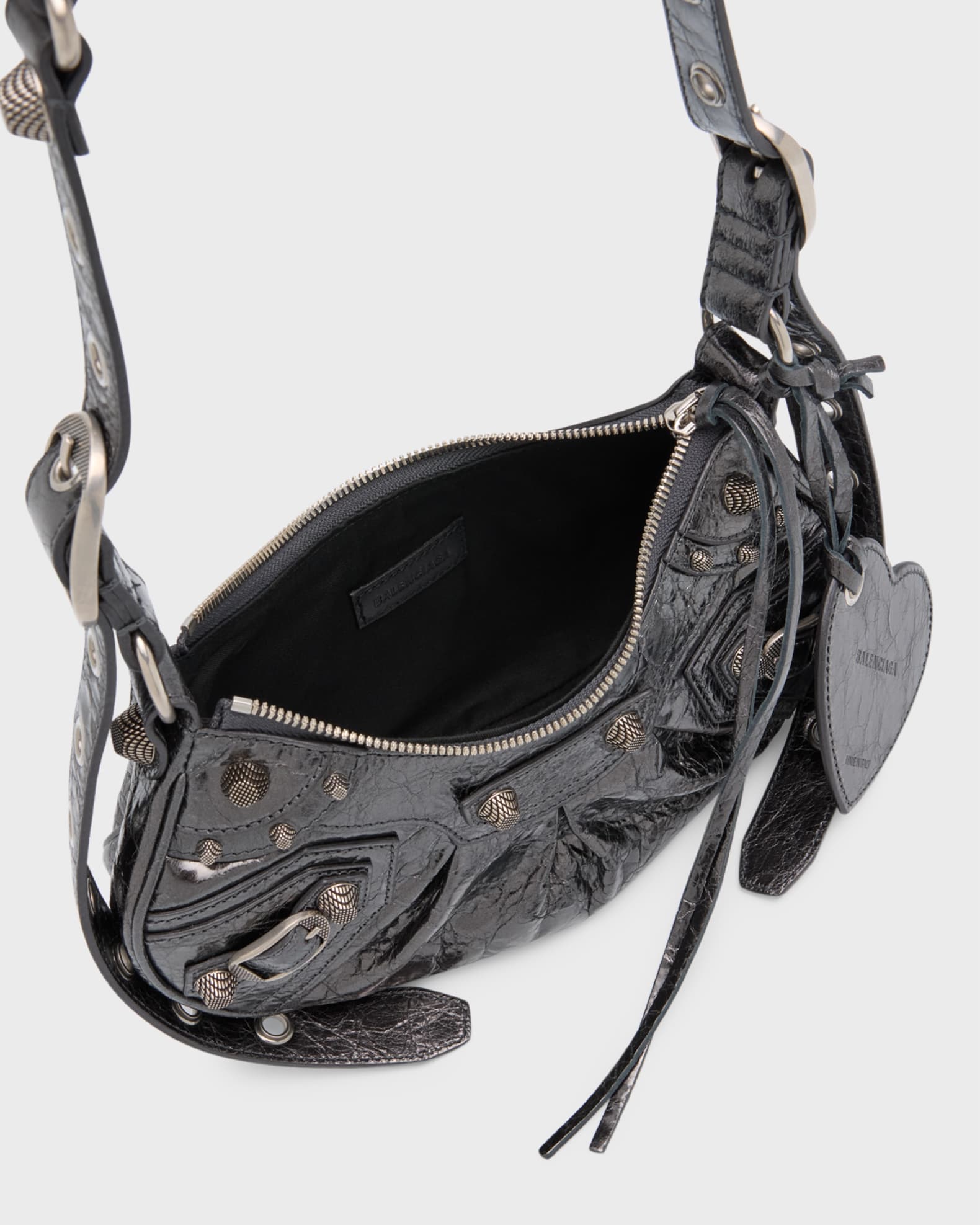 Balenciaga Le Cagole XS Metallic Shoulder Bag | Neiman Marcus