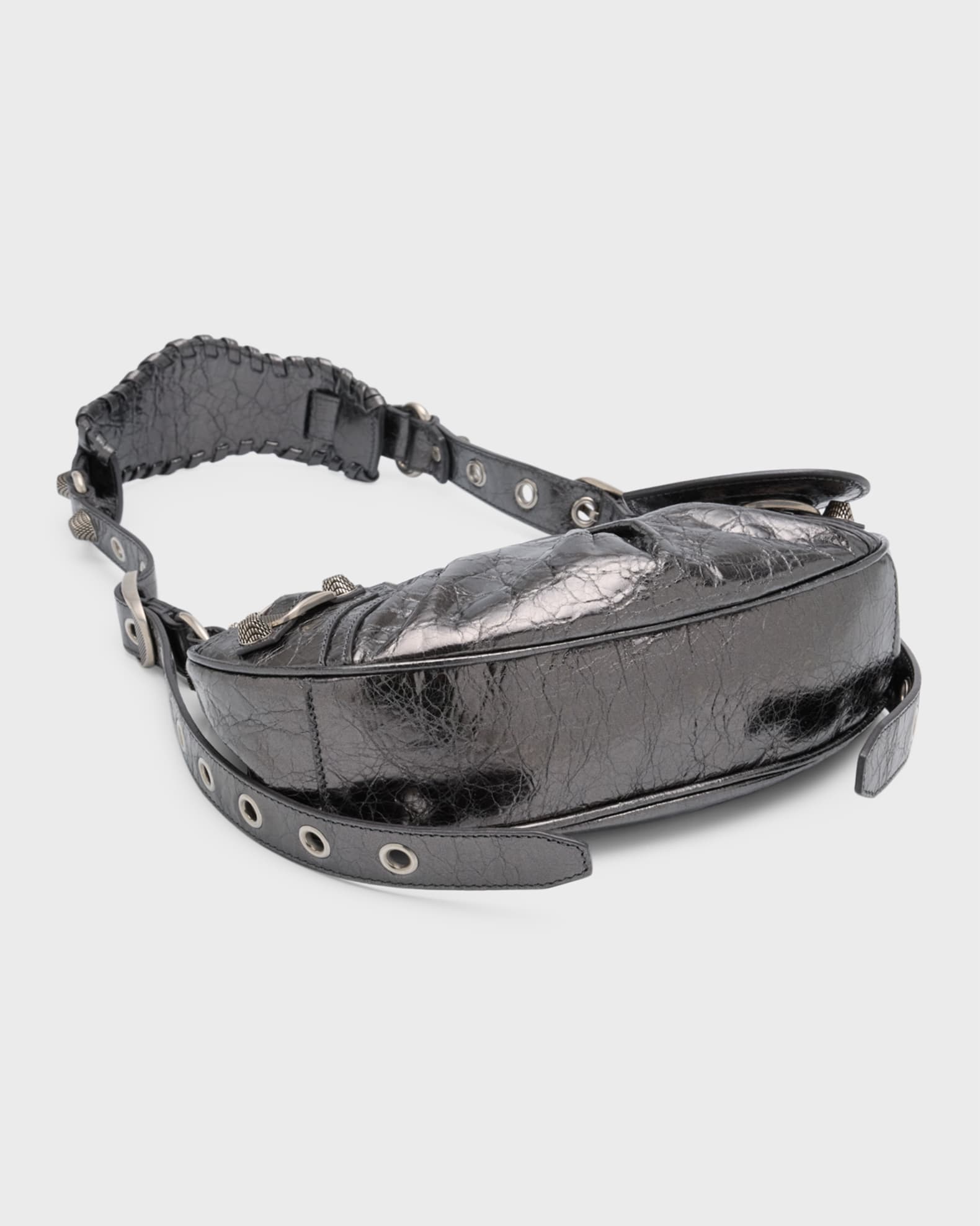 Balenciaga Le Cagole XS Metallic Shoulder Bag | Neiman Marcus