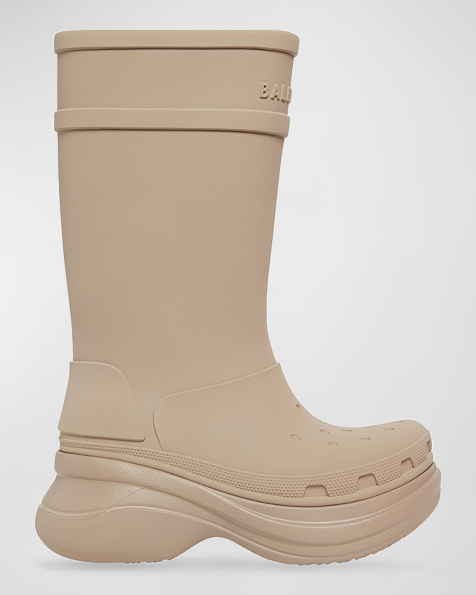 Balenciaga Crocs Boots Neiman Marcus