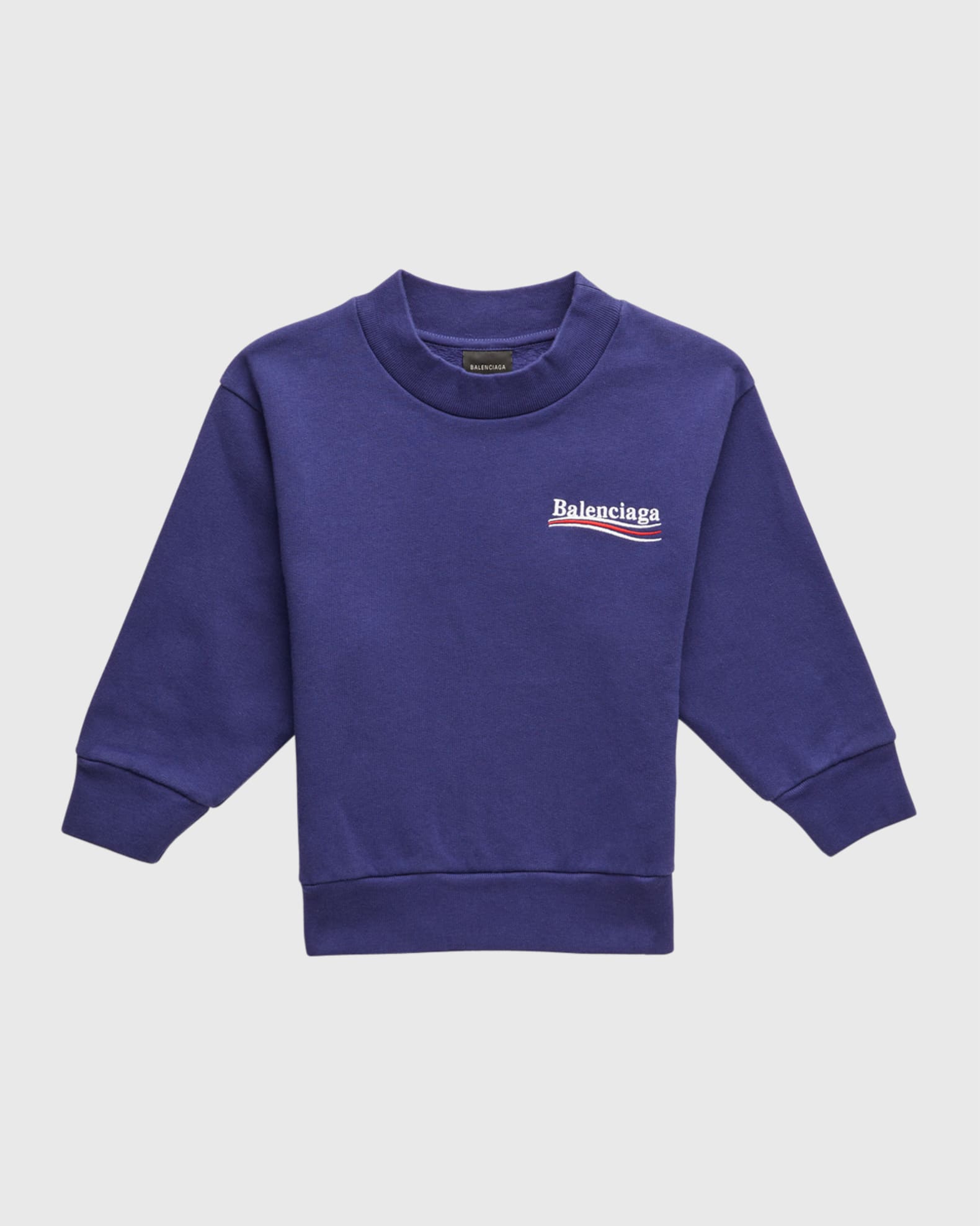 Kid's Political Logo Crewneck Sweatshirt