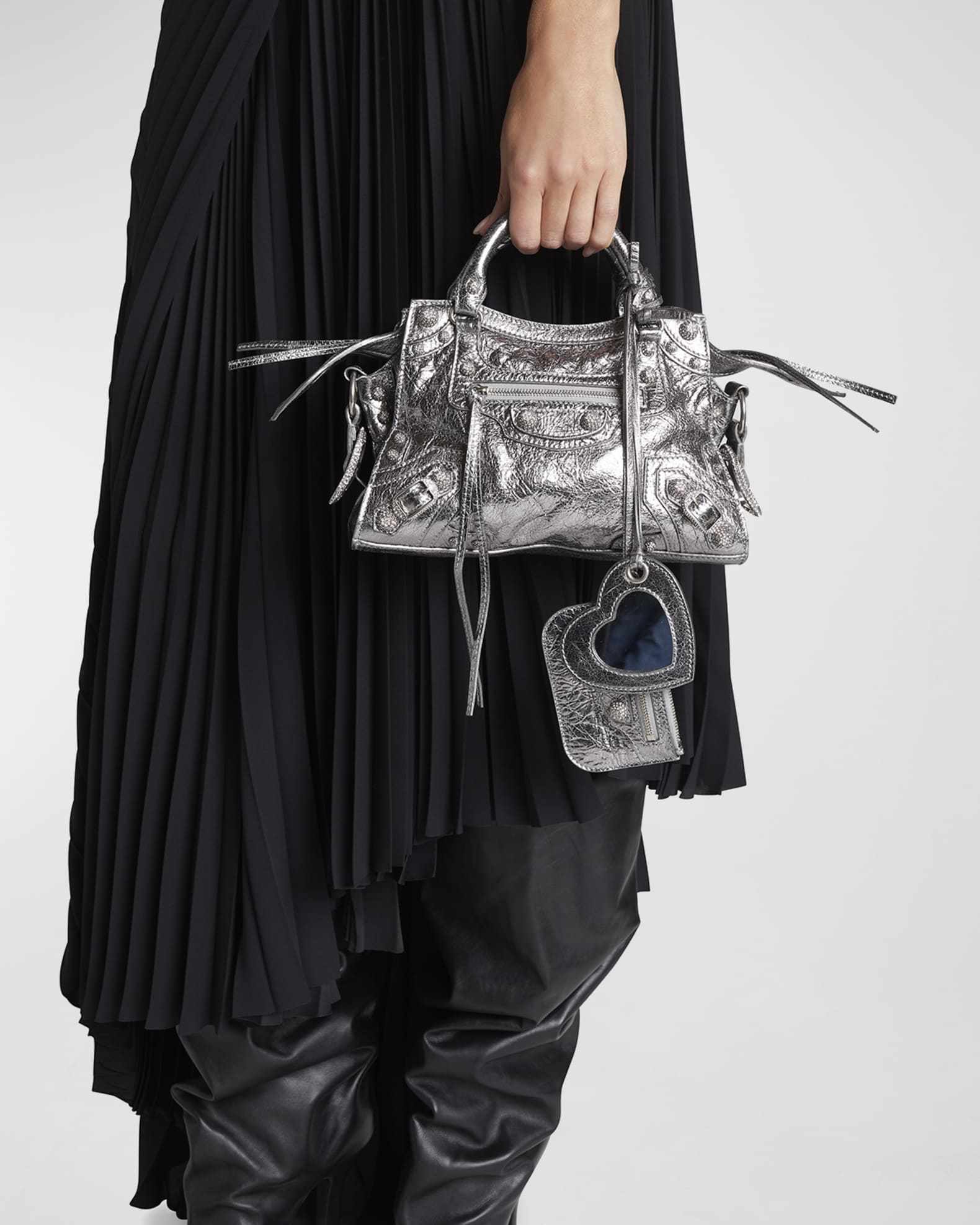 多様な with Bag XS Cagole Neo Balenciaga Rhinestones Marcus Neiman | バッグ