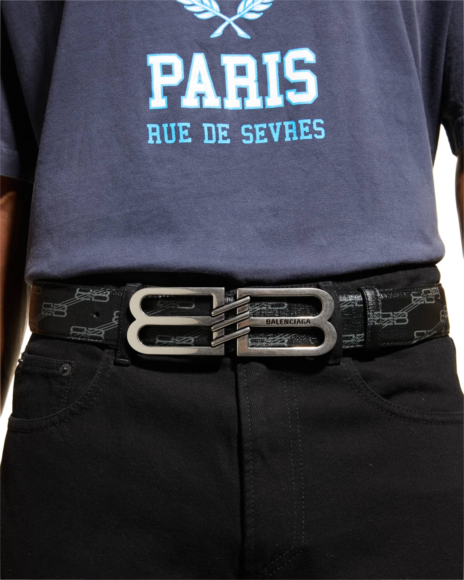 Men s BB Monogram Belt