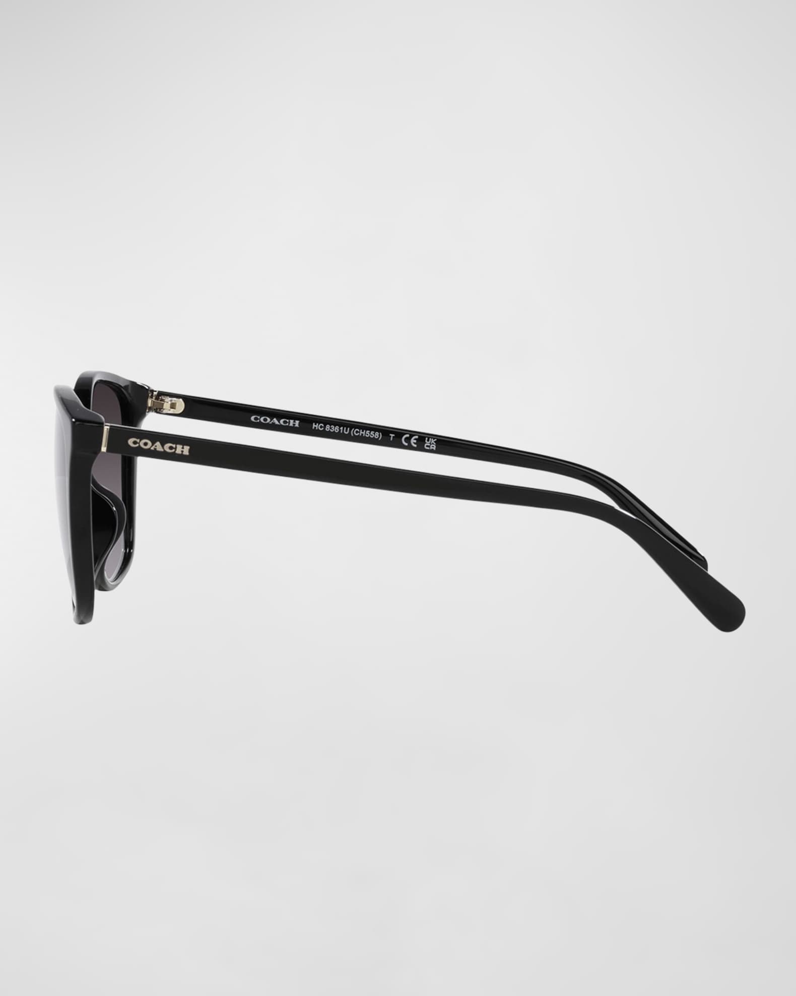 Gradient Square Acetate Sunglasses  1