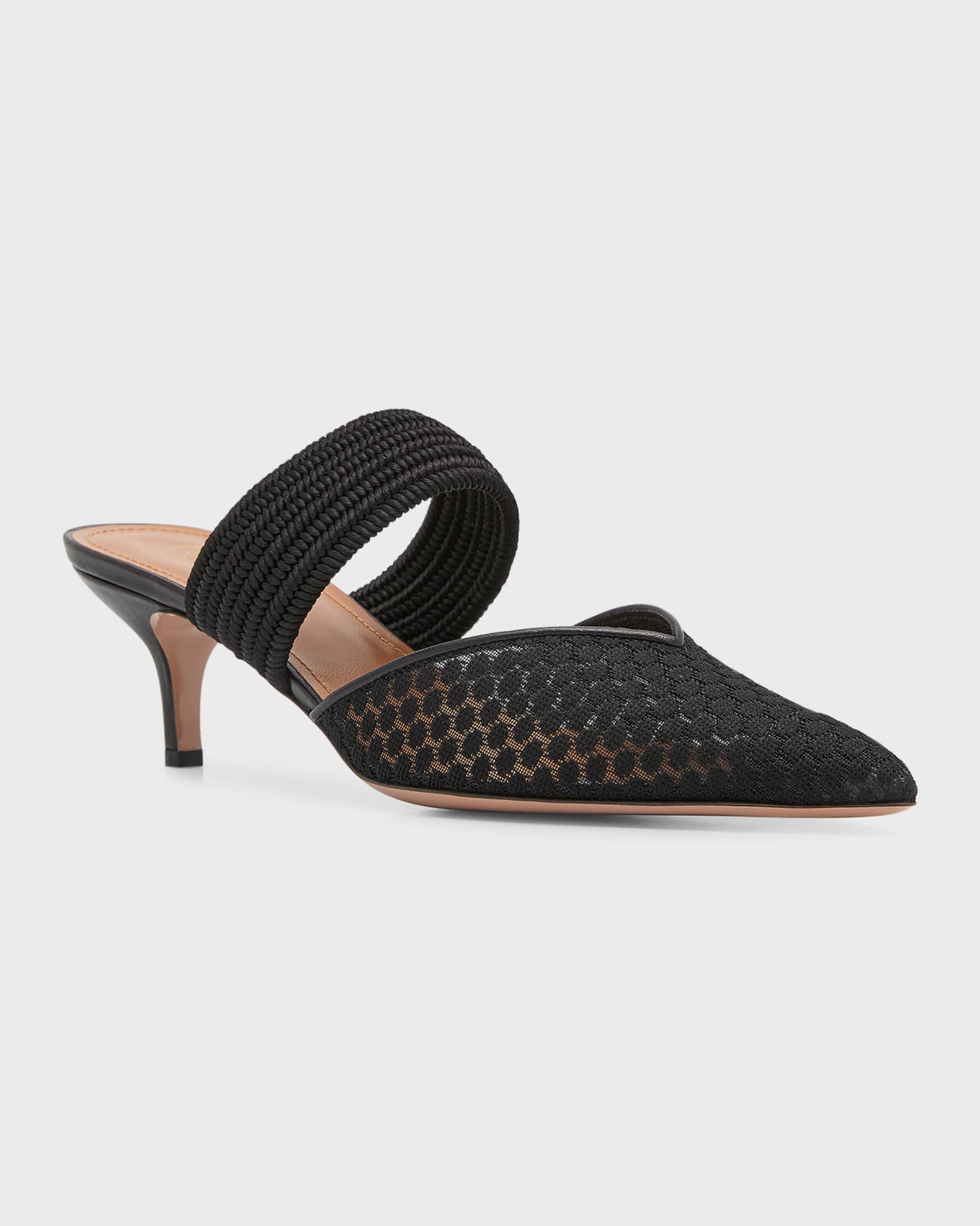 Maisie 85 Mules in Nappa Leather main image 1