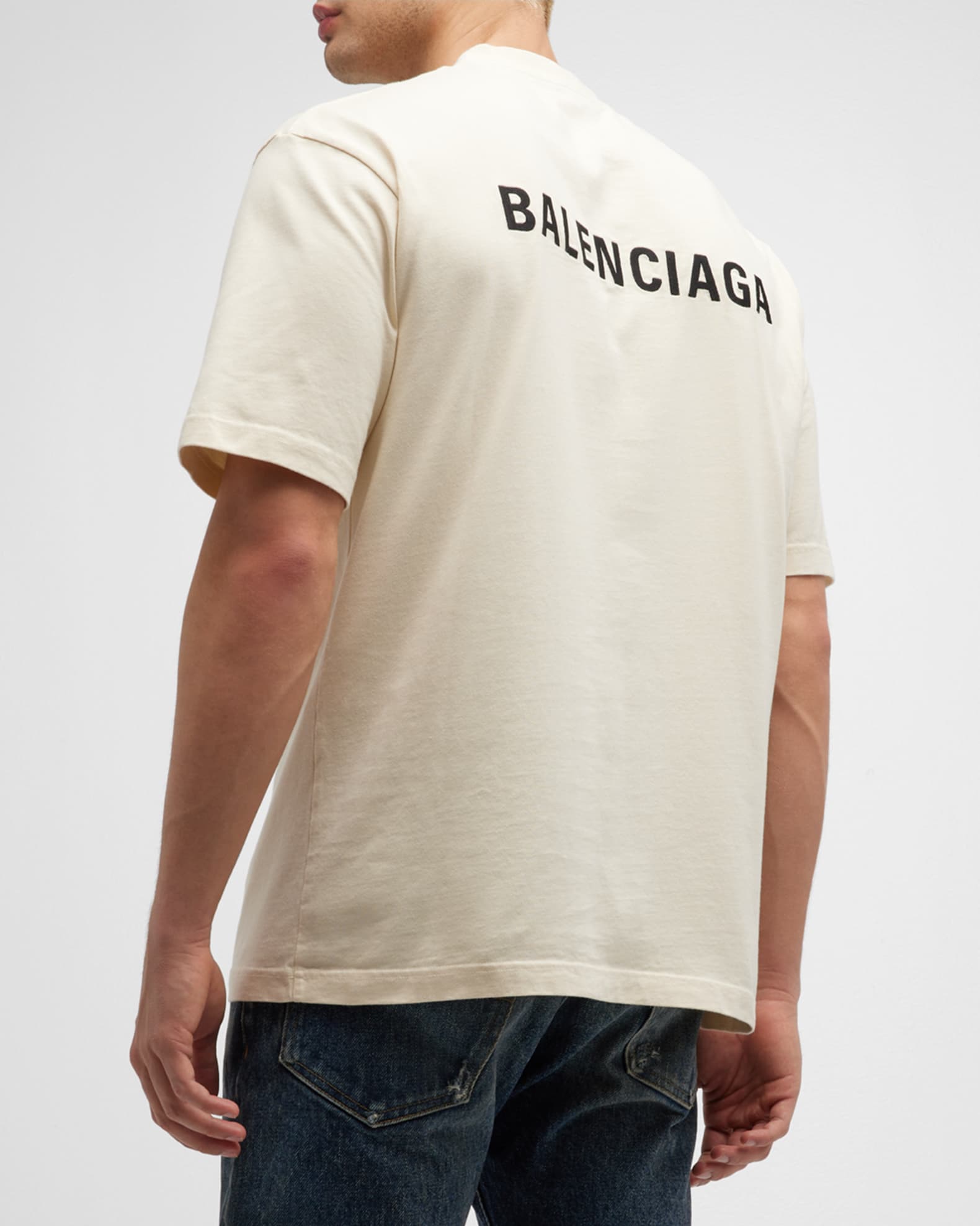Men s Jersey Vintage Logo T Shirt