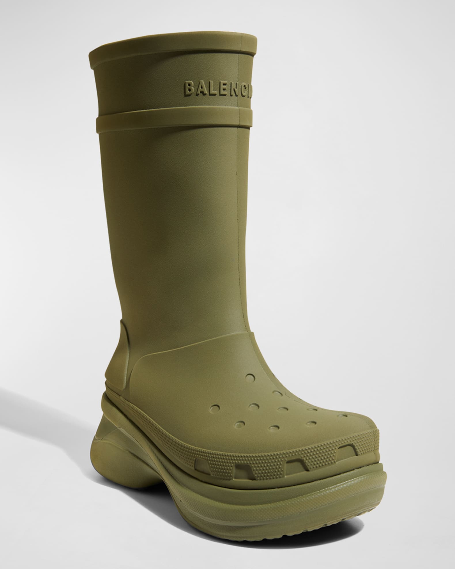 x Crocs Men s Tonal Rubber Rain Boots