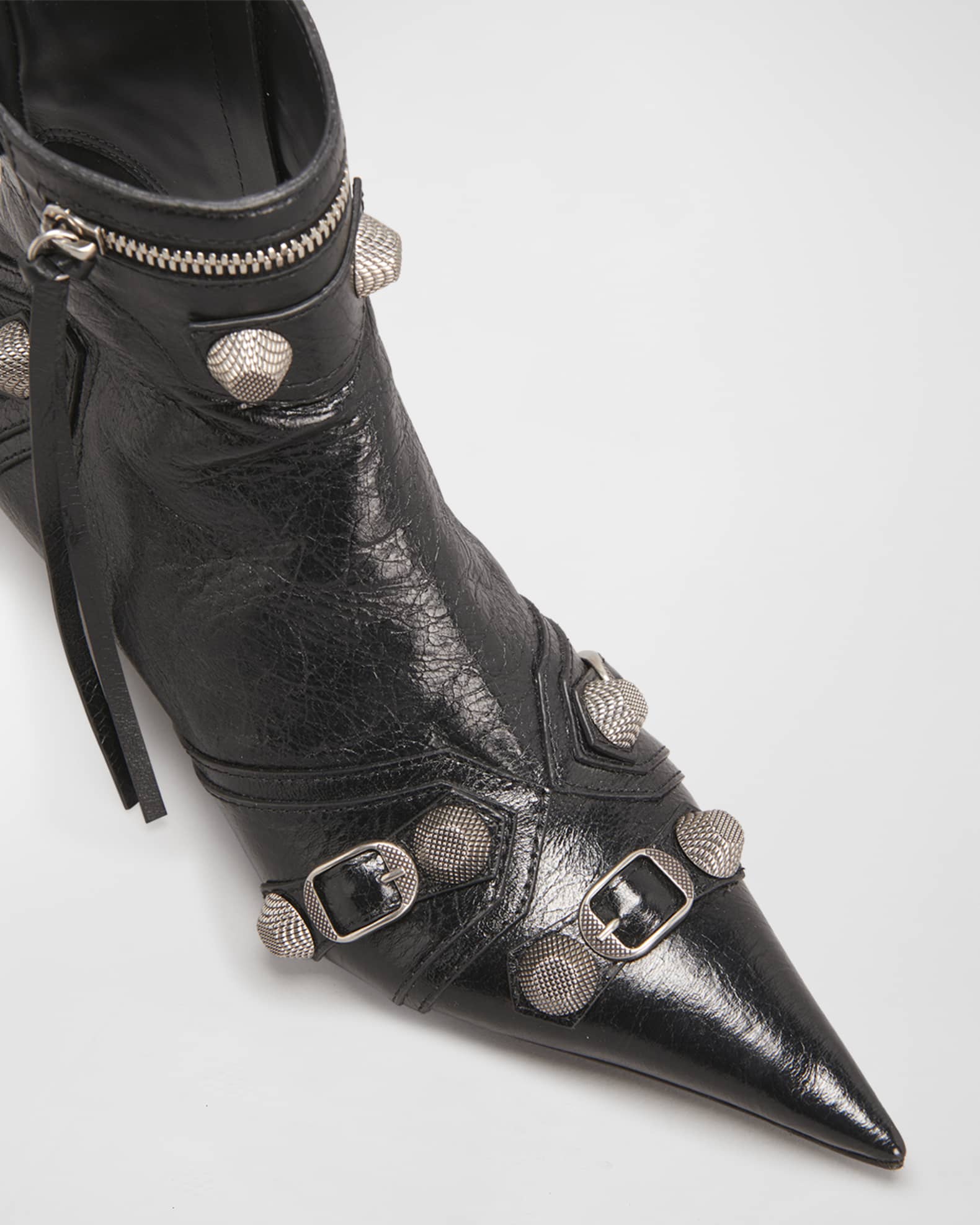 Balenciaga Cagole 70mm Booties Neiman Marcus