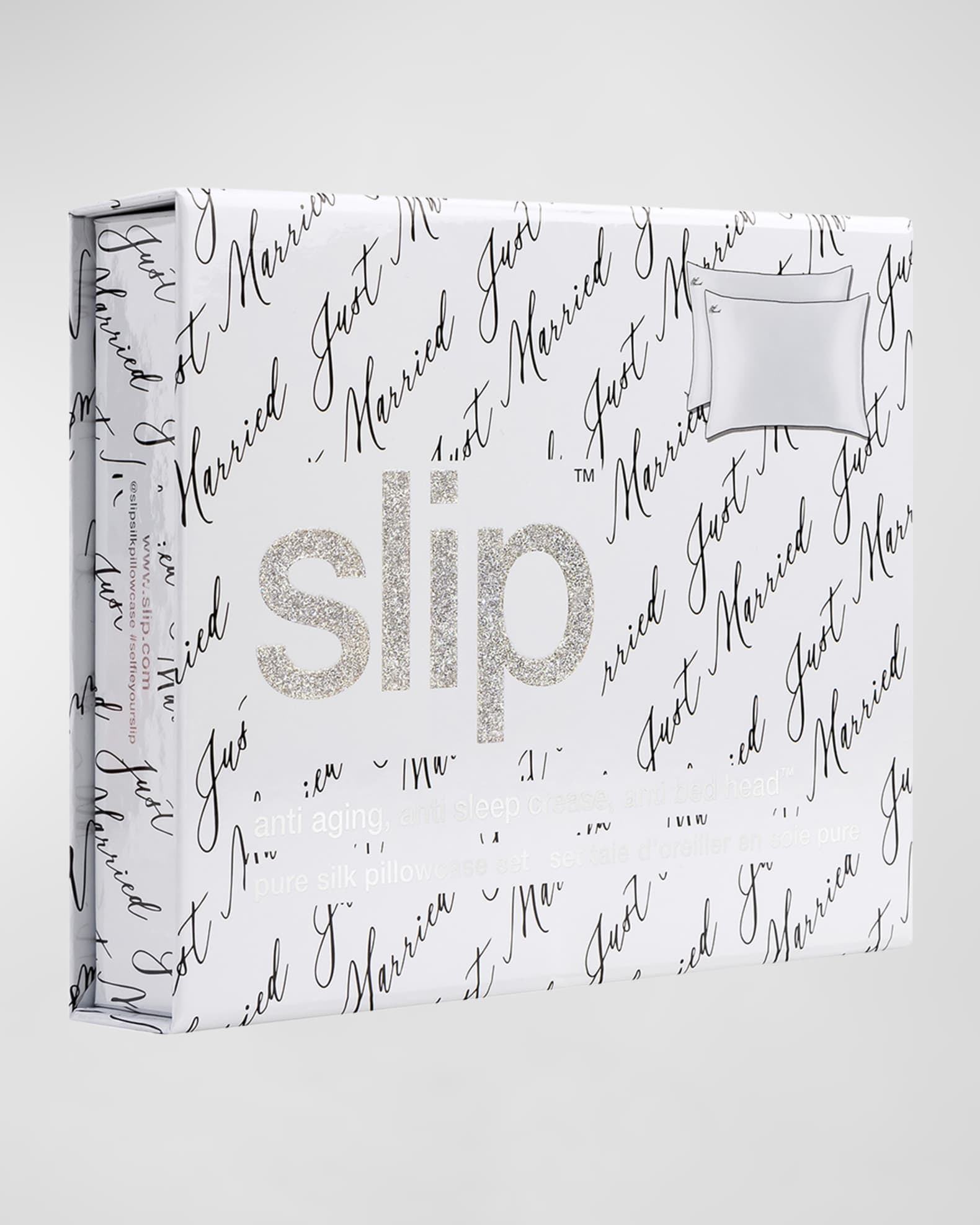 Slip Just Married Queen Pillowcase Duo Neiman Marcus