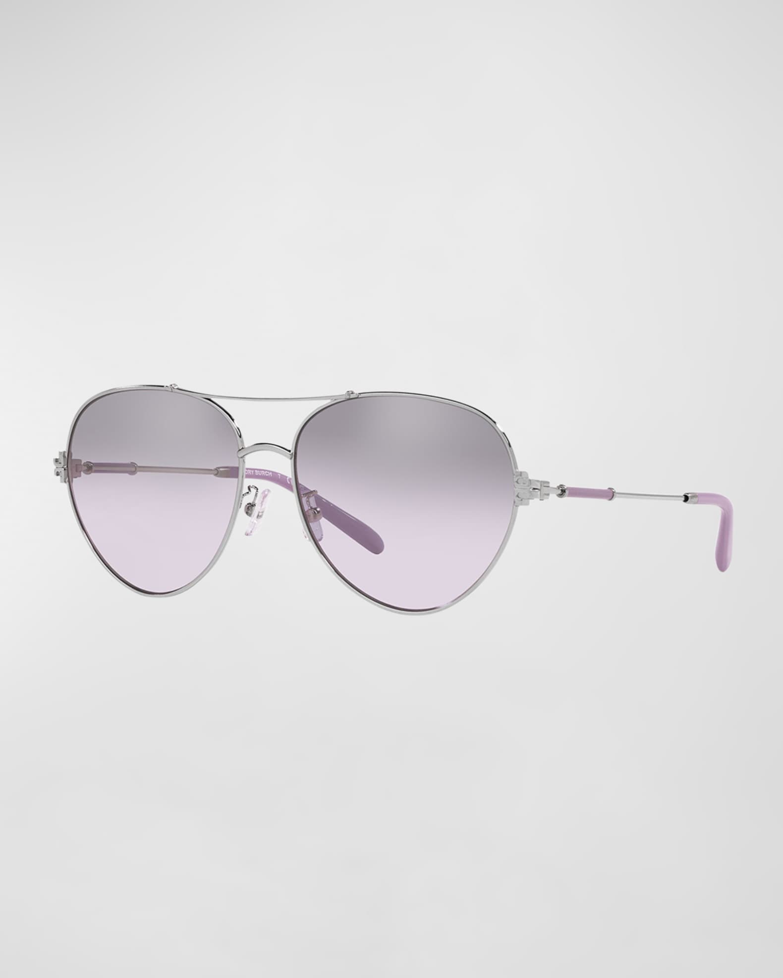 Tory burch plastic aviator sunglasses clearance